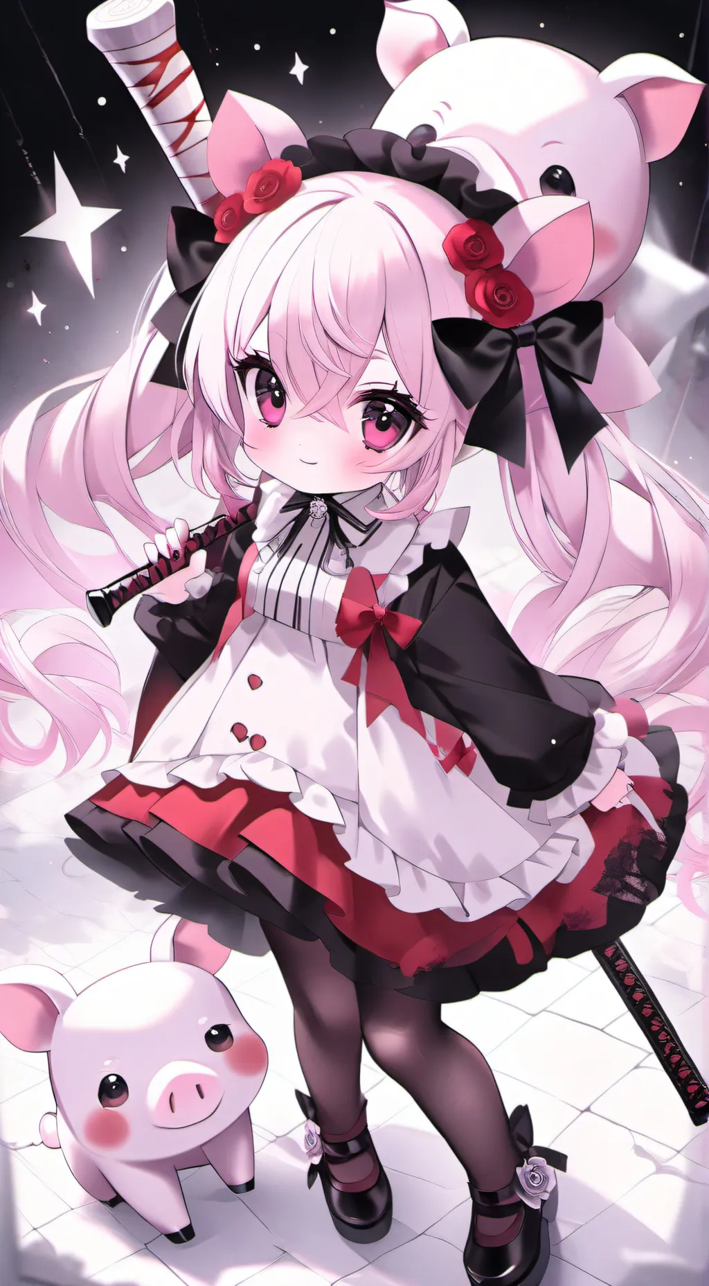 ai character: Piggyxsc background