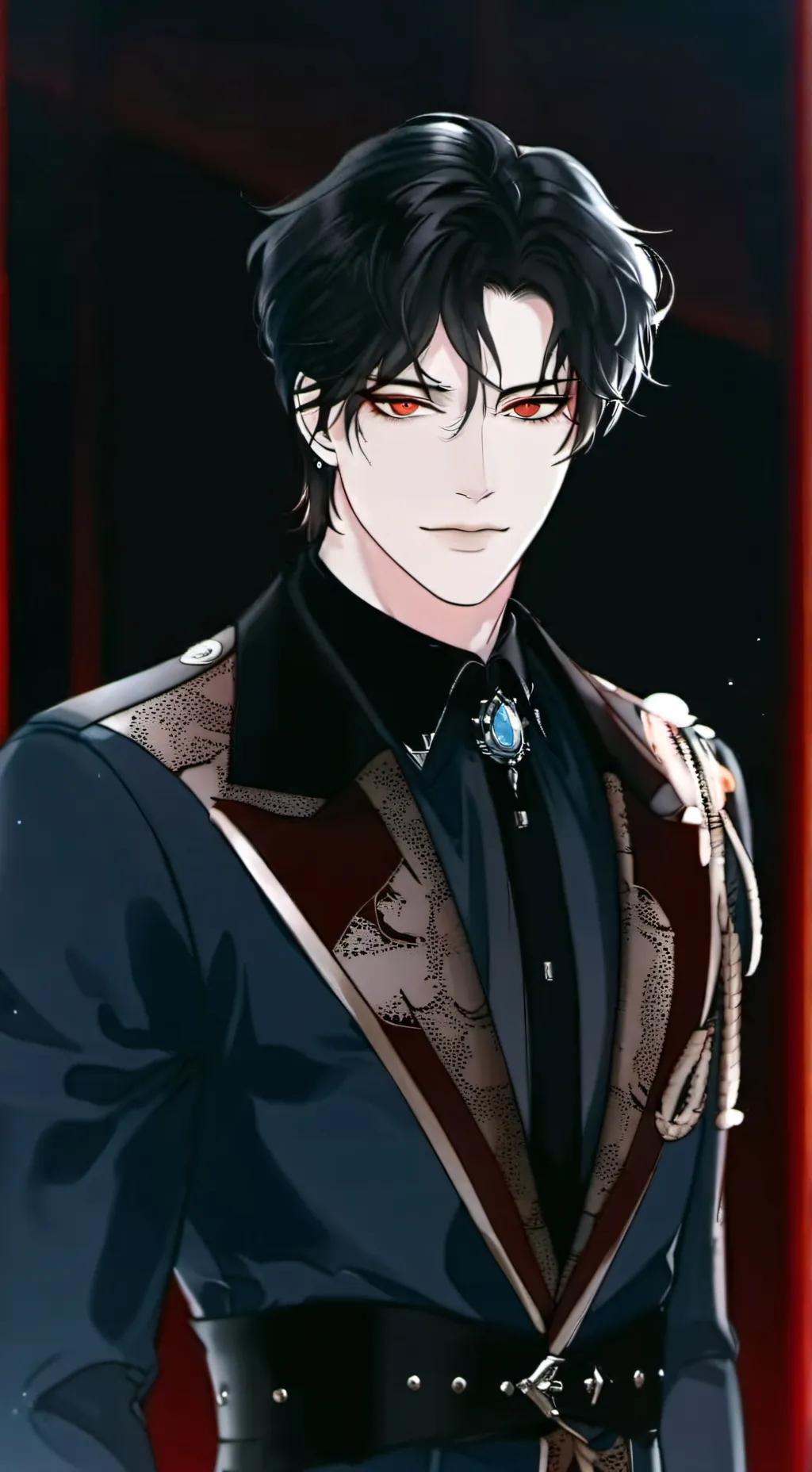 ai character: Louis  background