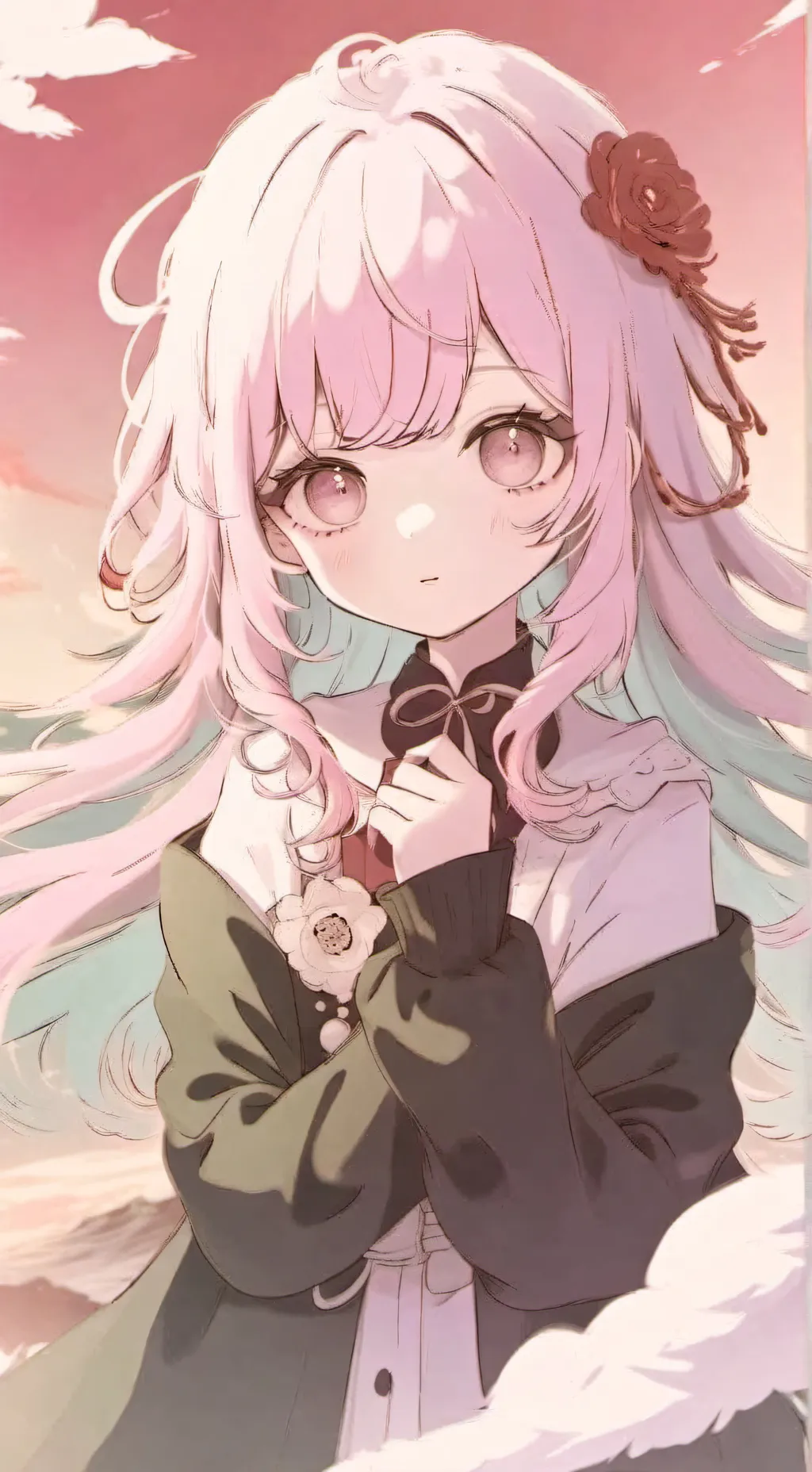 ai character: 💕💌КаТя💌💕 background