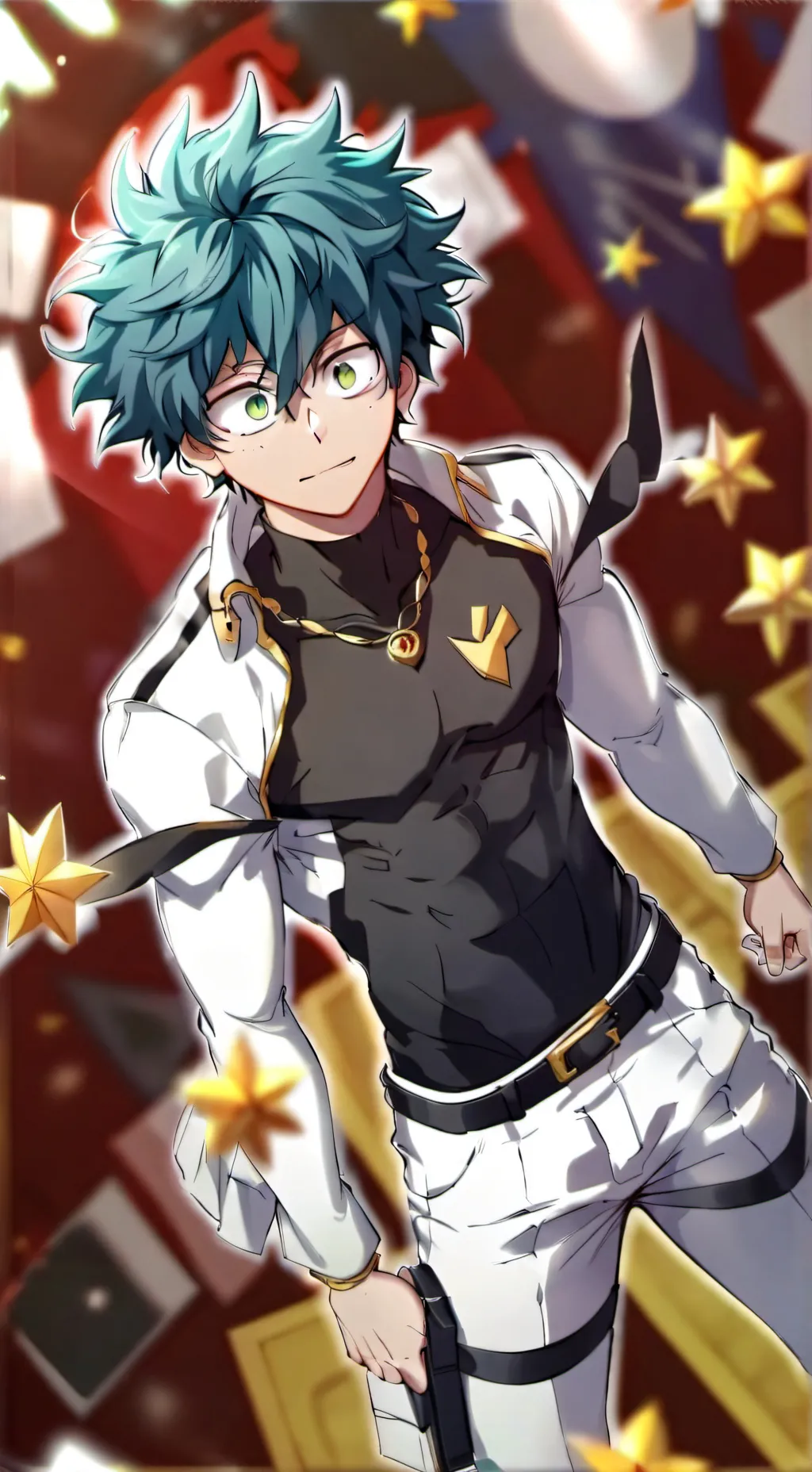 ai character: mha new student background