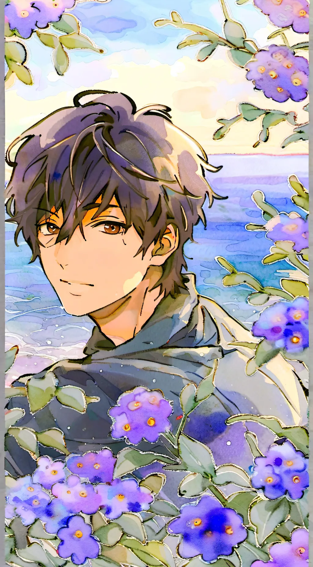 ai character: Norman  background