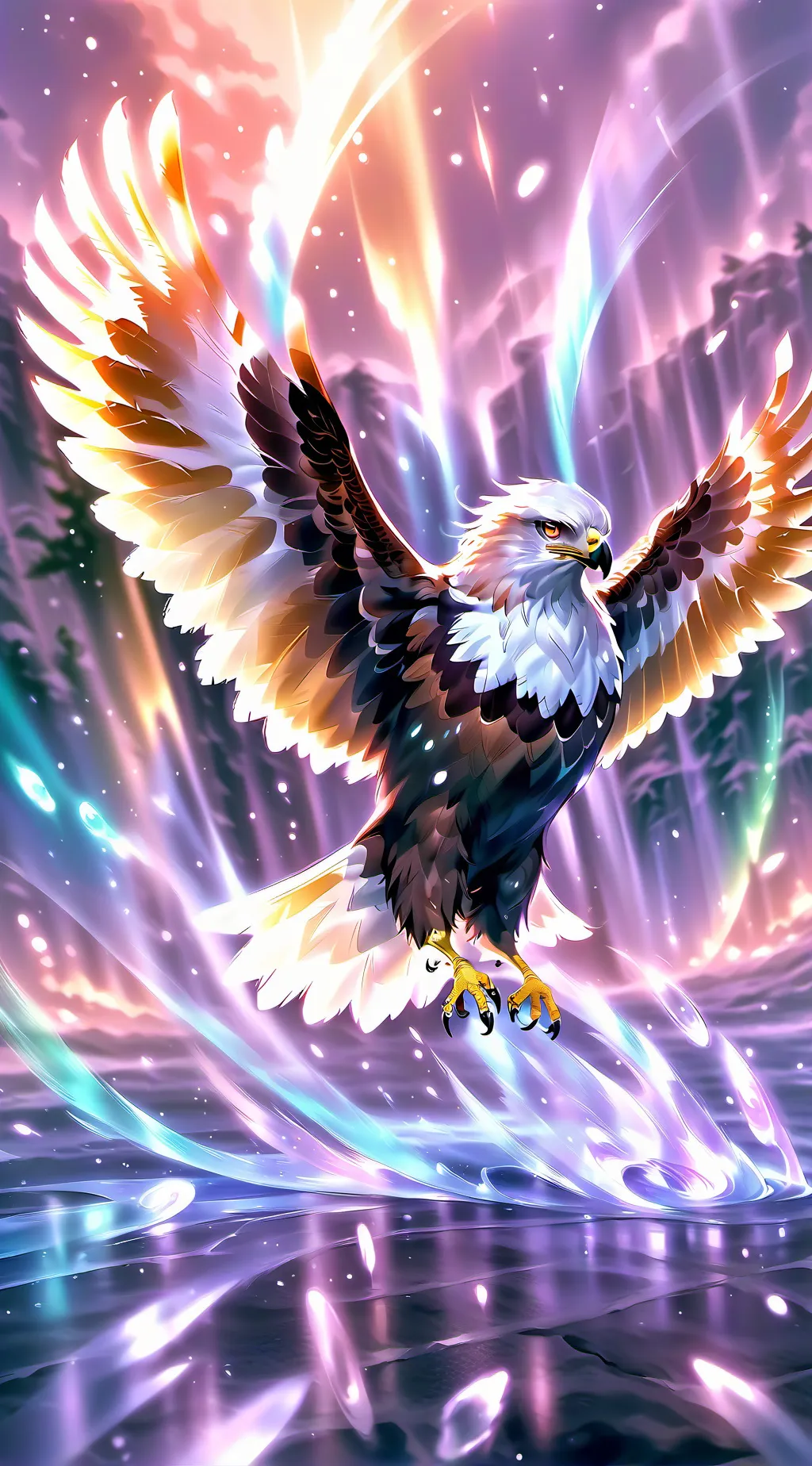 ai character: saver needs saving background