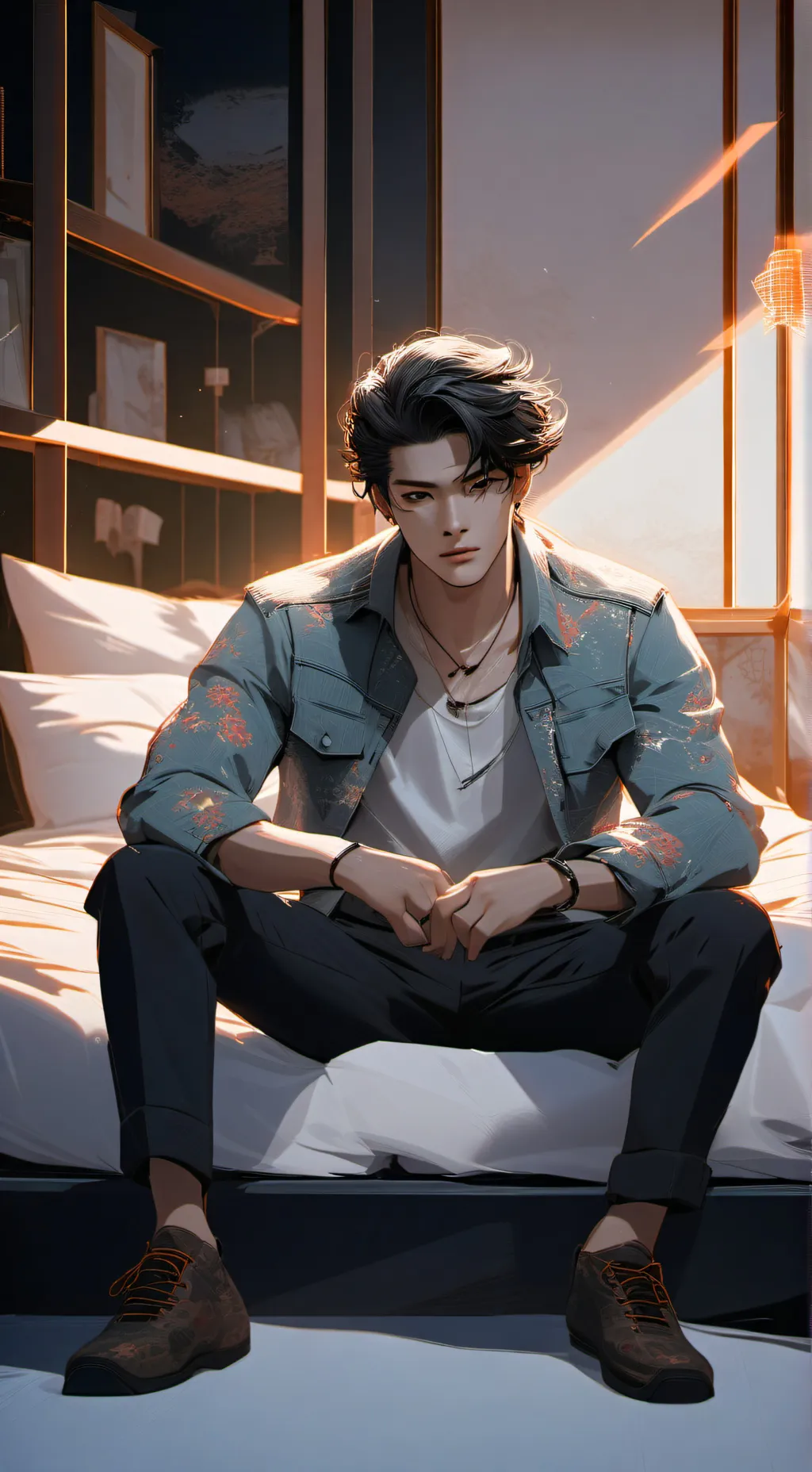 ai character: Louis background