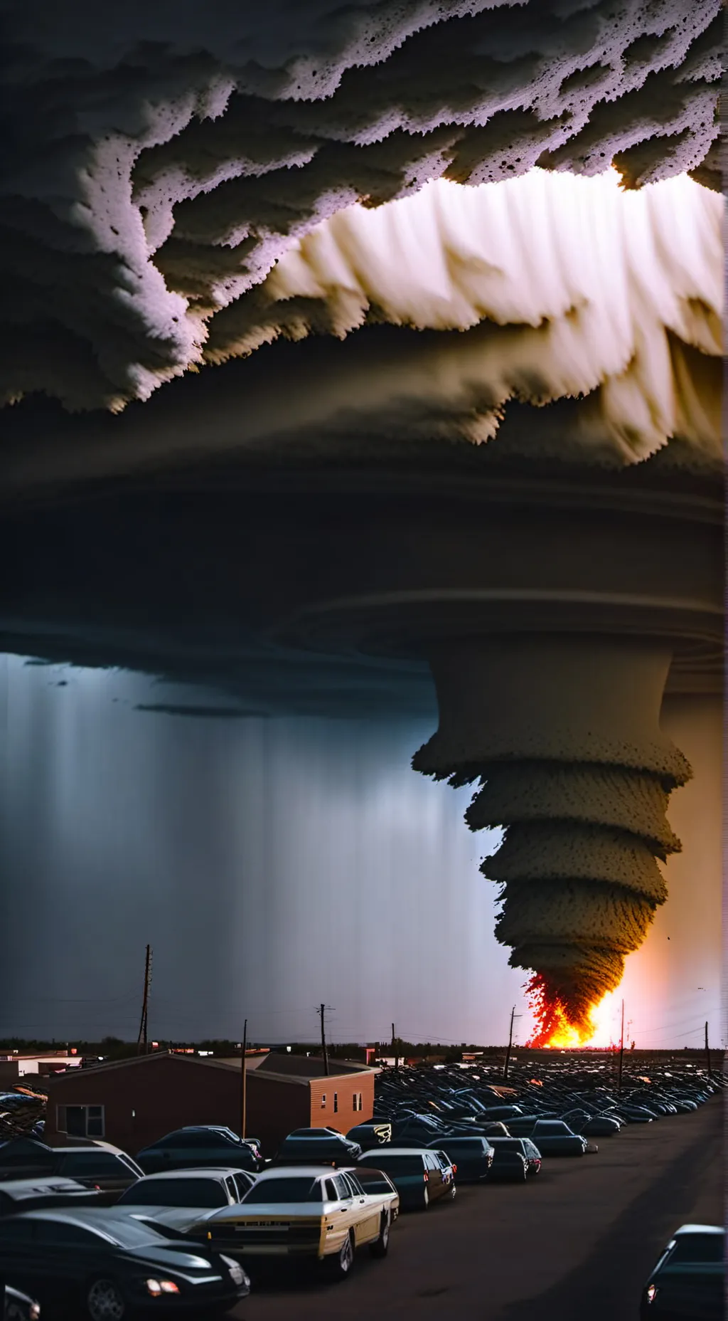 ai character: tornado  background