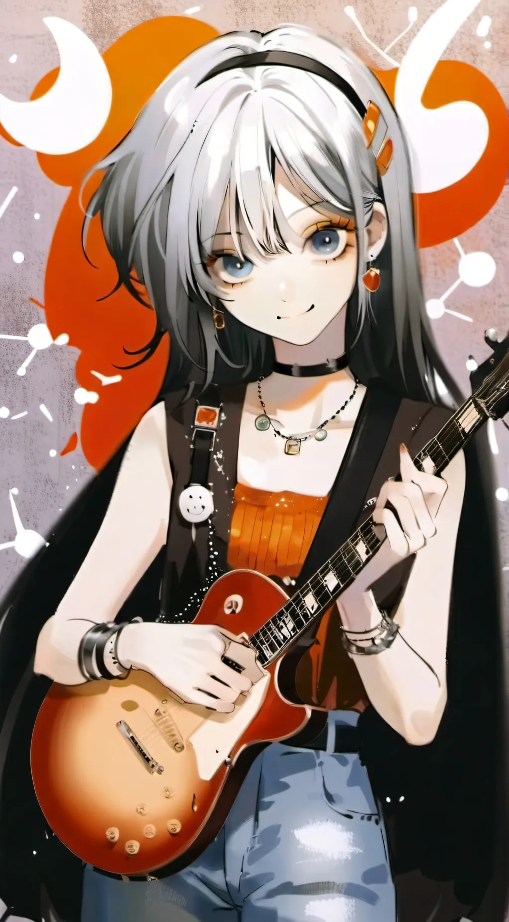 ai character: Aria background