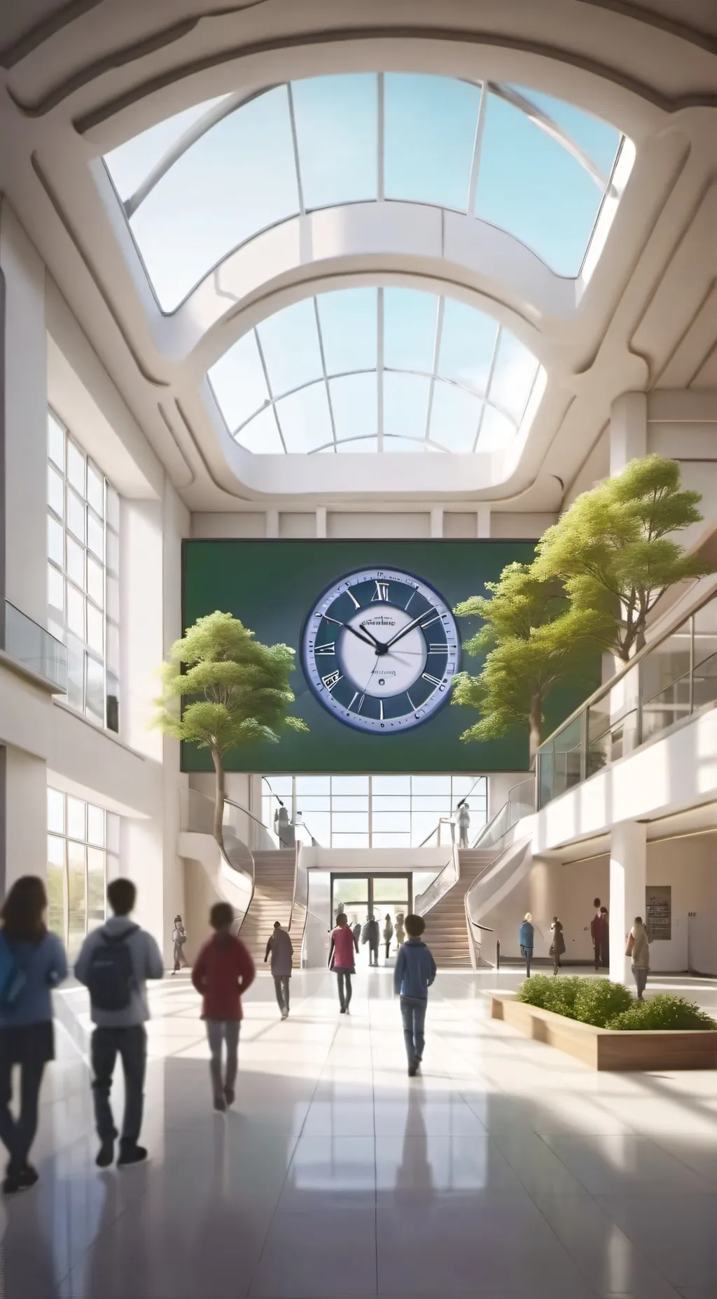 ai character: Oak Academy background