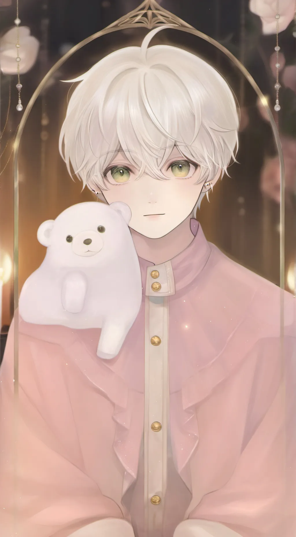 ai character: KIᑎᘜ KᗩI background