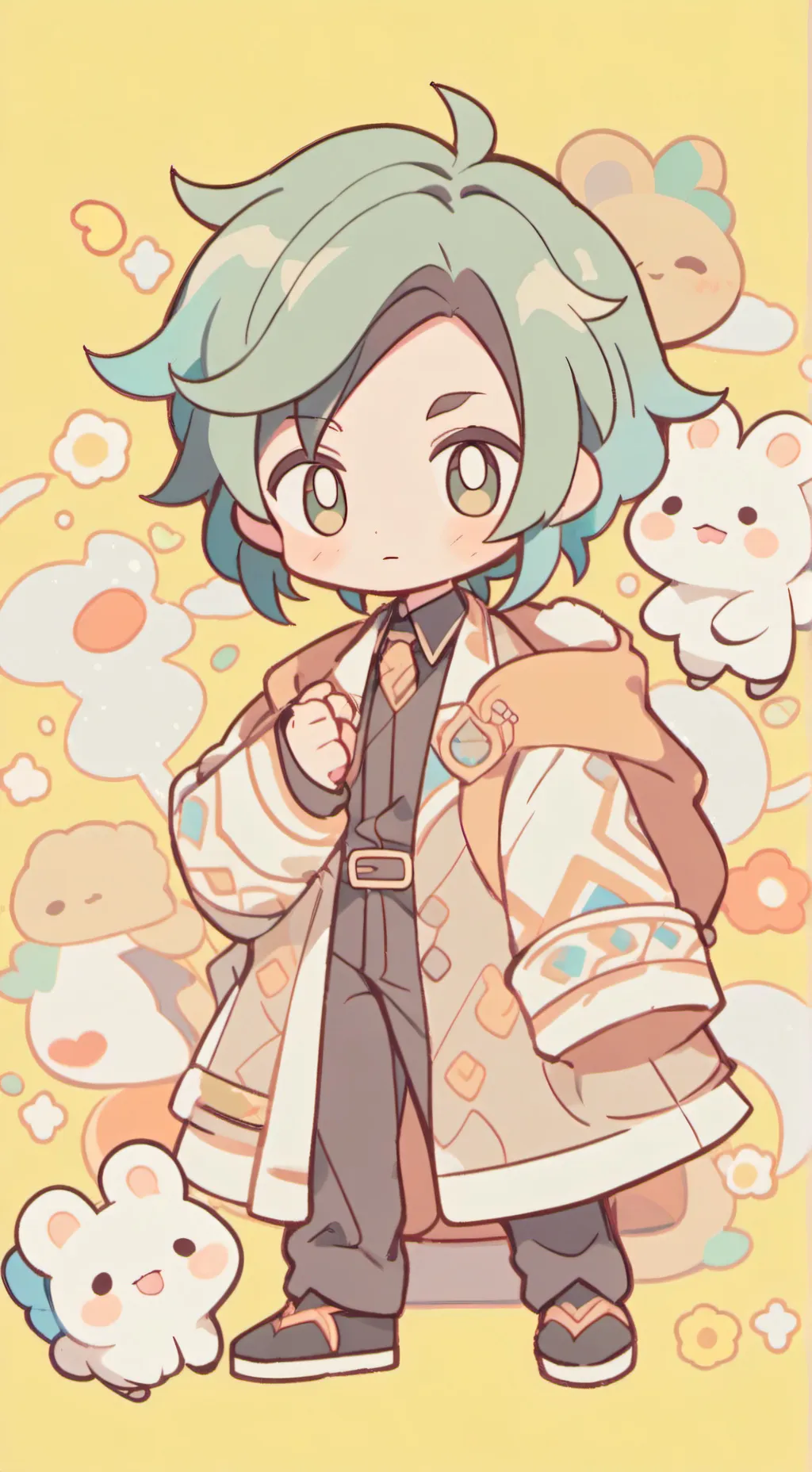 ai character: Gabriel  background