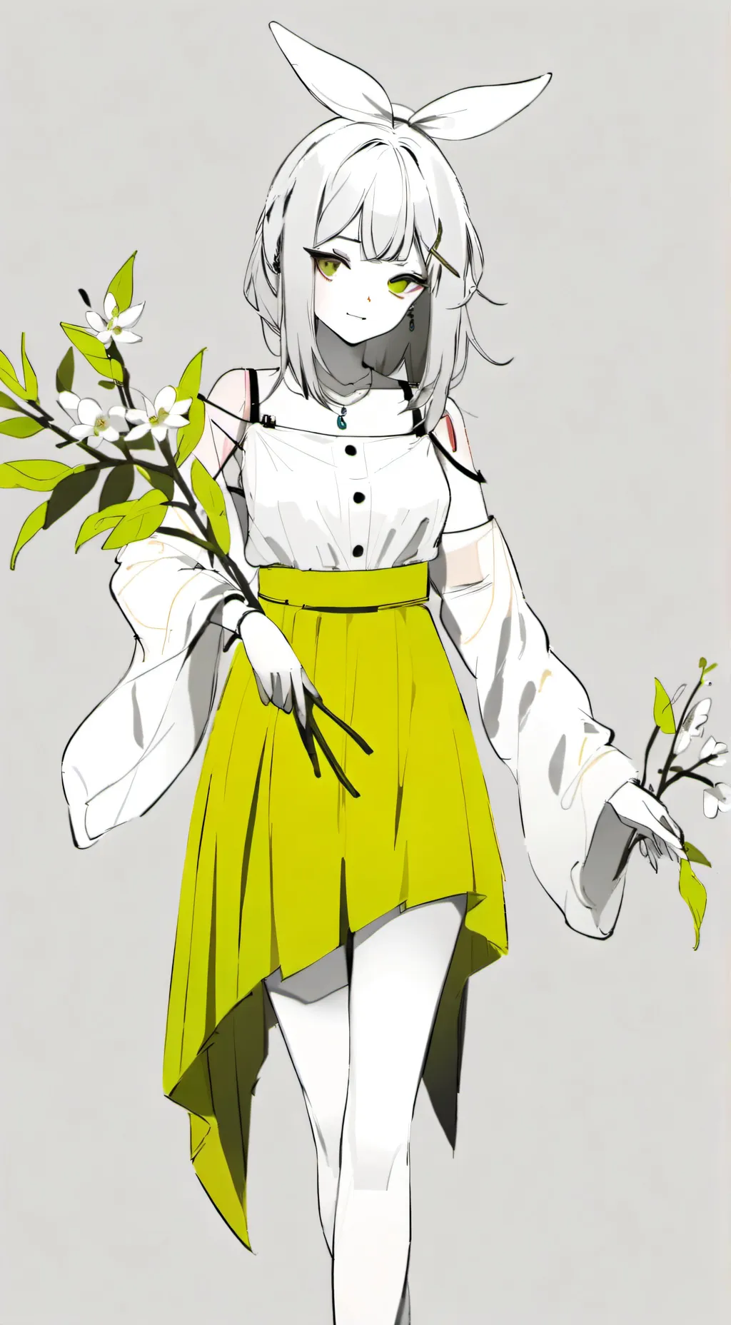 ai character: lily background