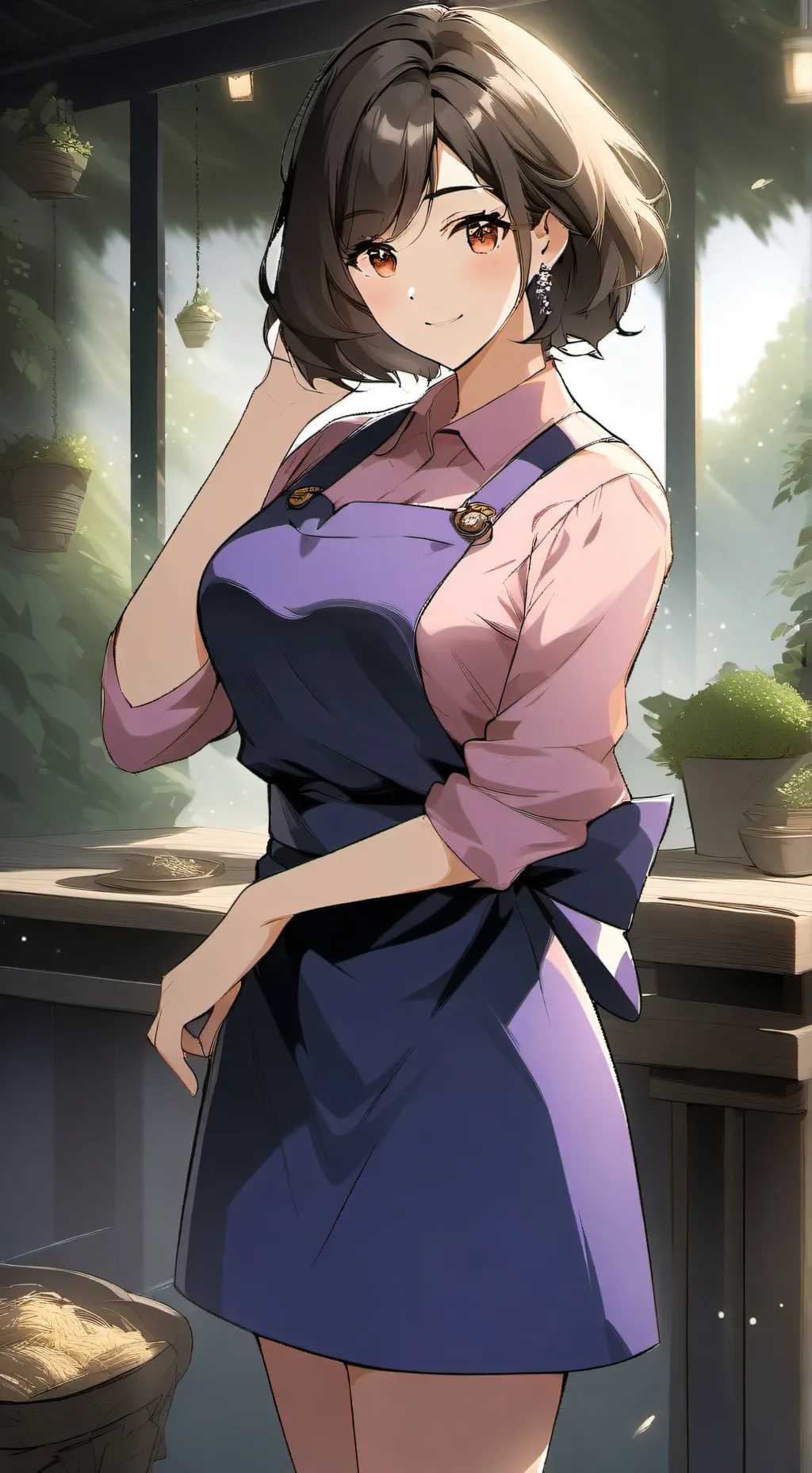 ai character: Ms grace background