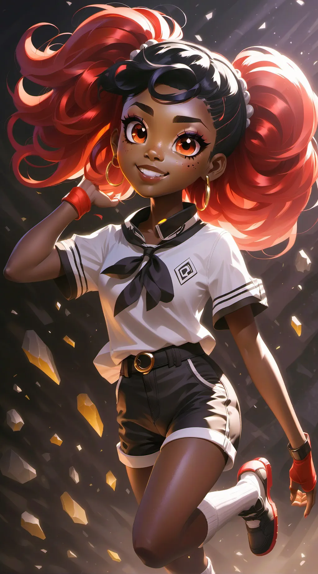 ai character: Saran sus background