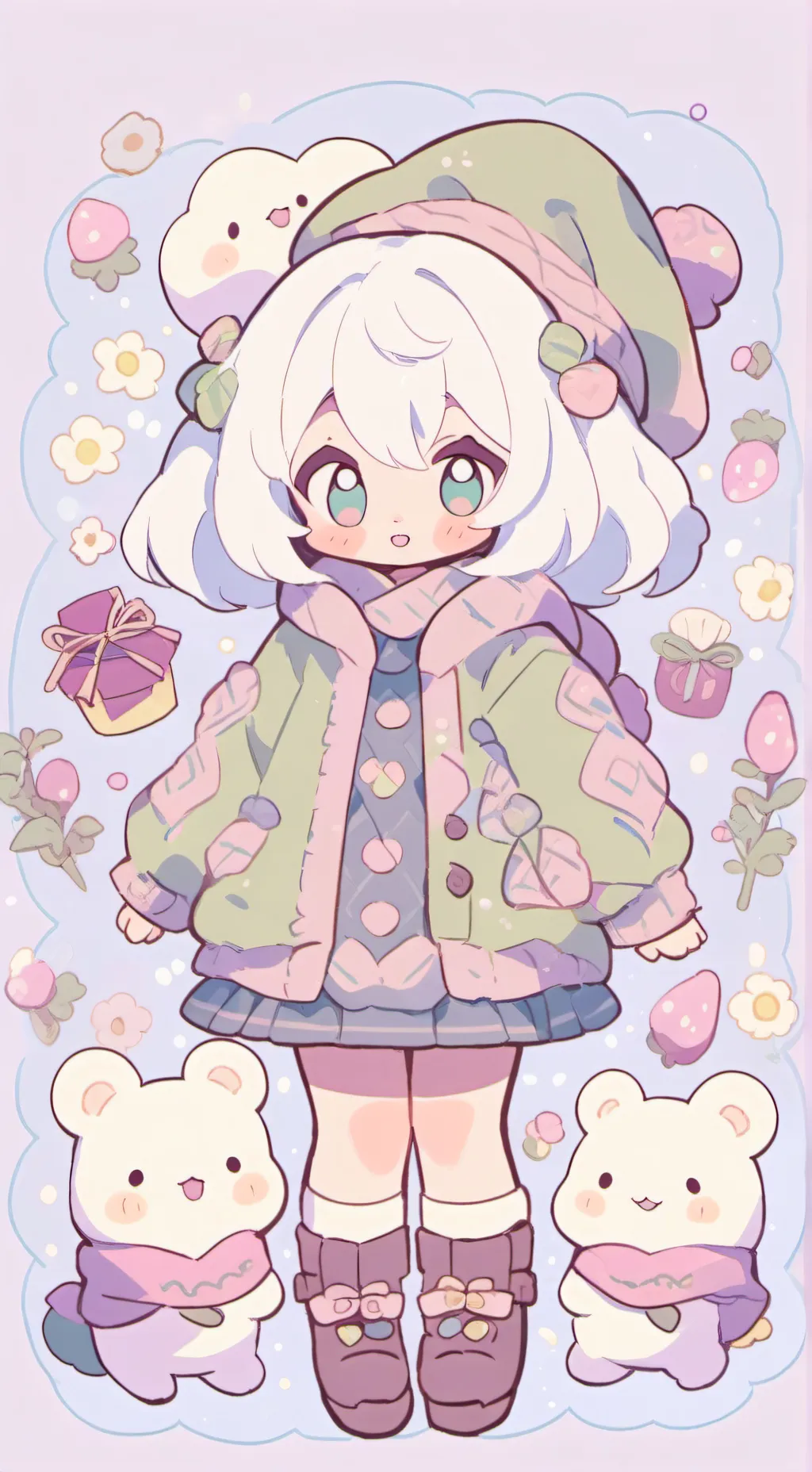 ai character: Nari background