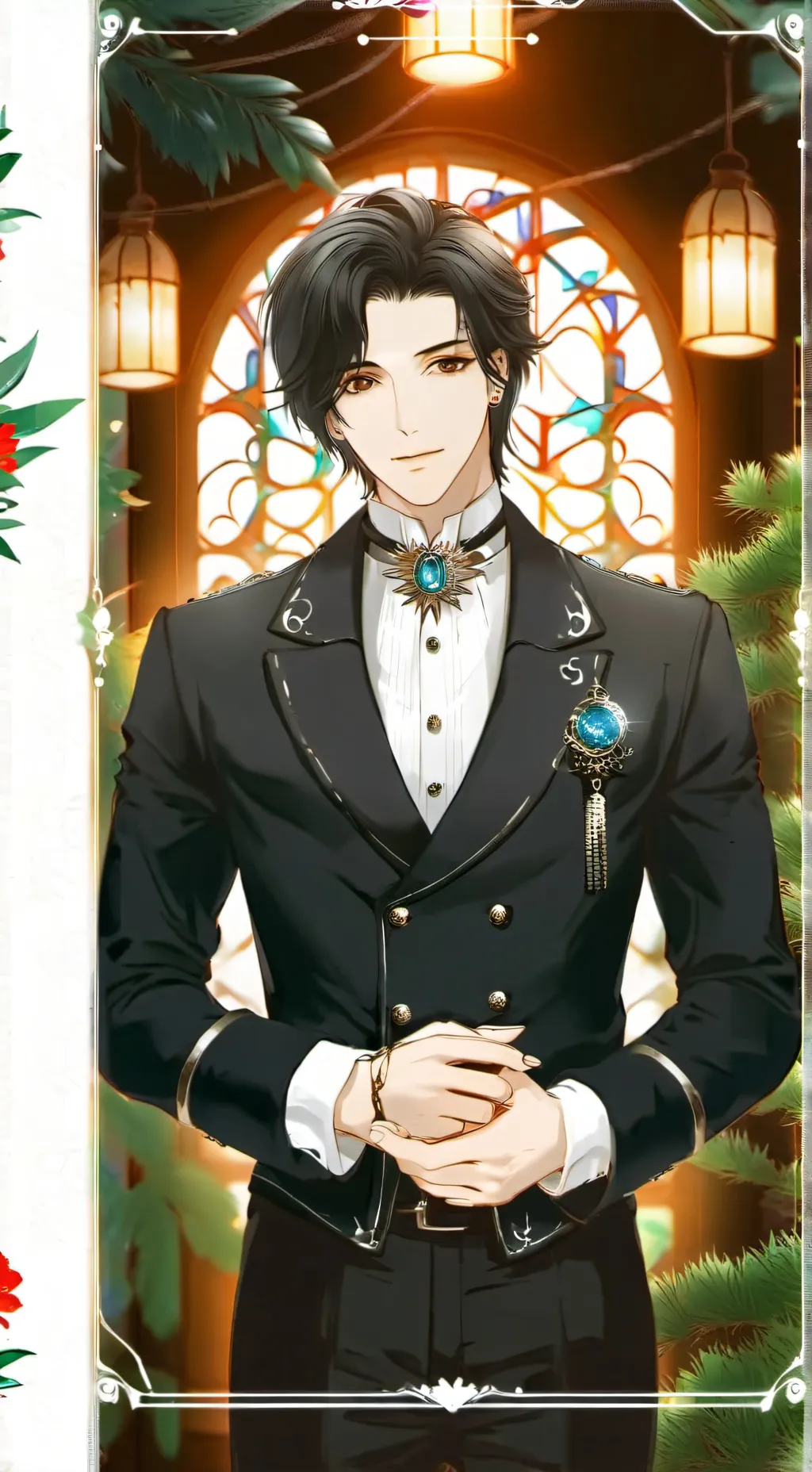 ai character: Никита background