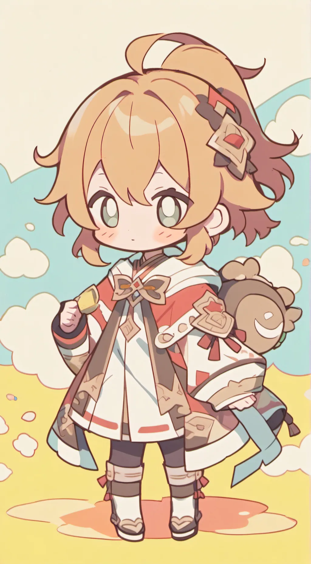 ai character: Akira  background