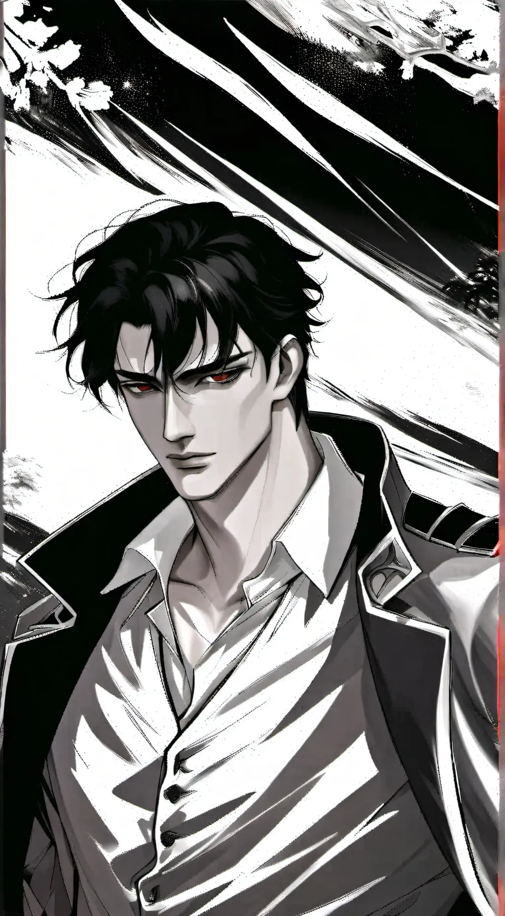 ai character: Adrian Blackwood background