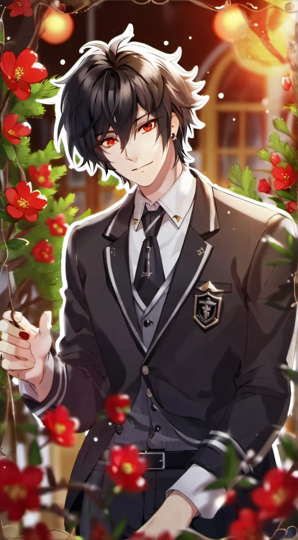 ai character: Aaron background