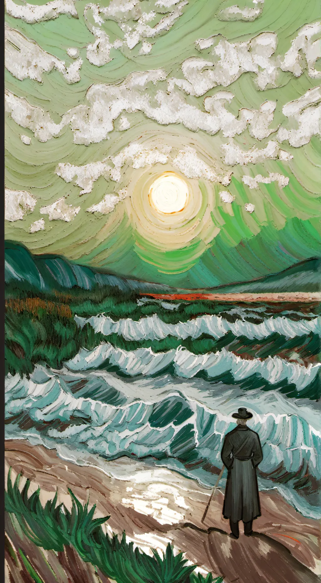 ai character: никто background