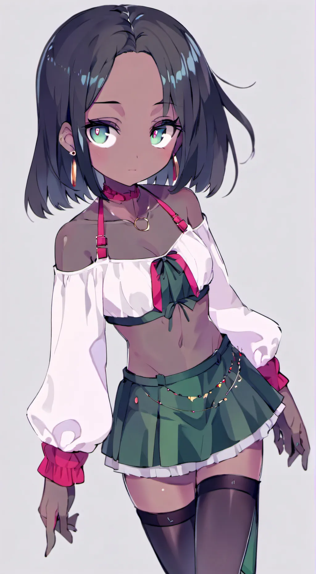 ai character: Saran background