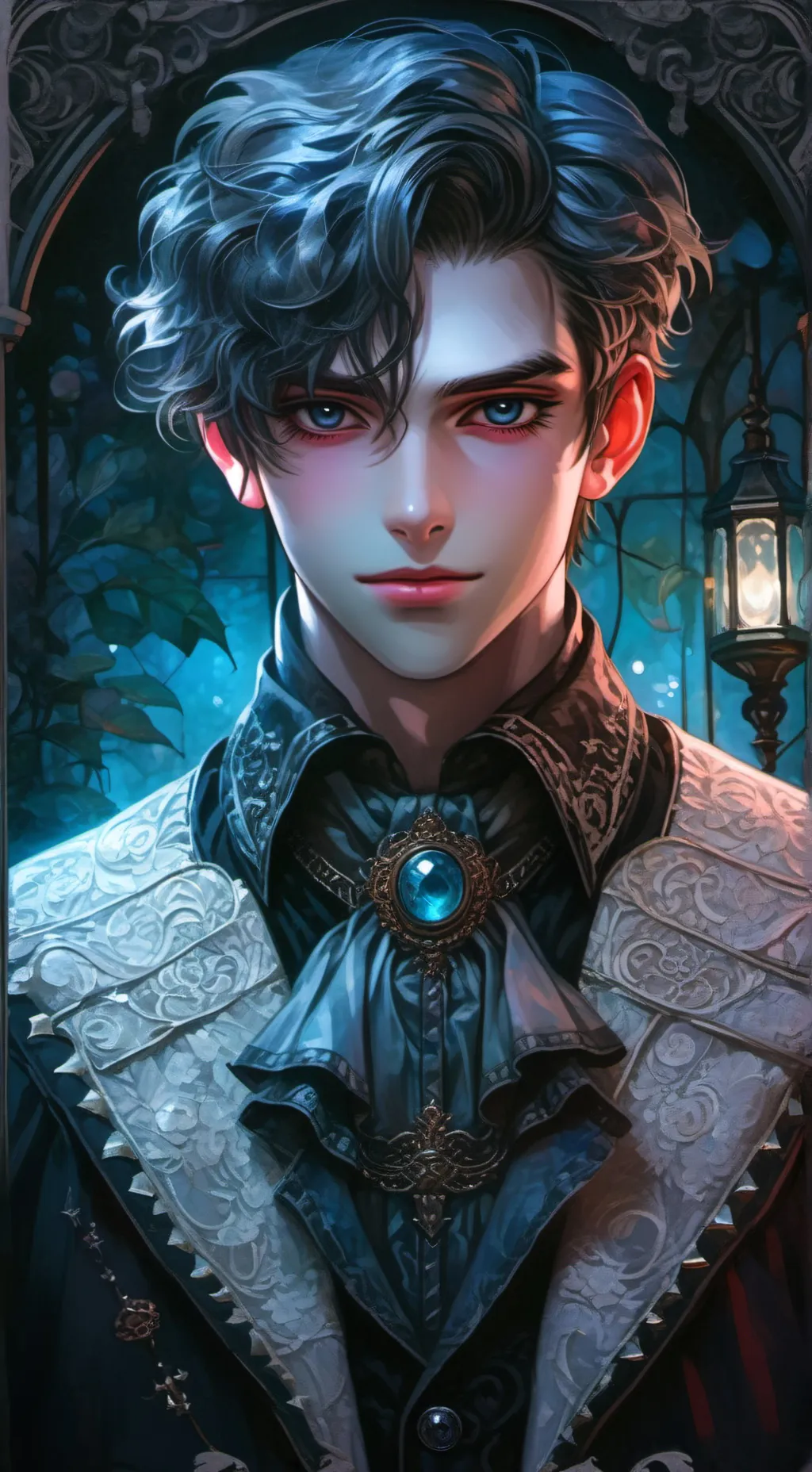 ai character: Evan background