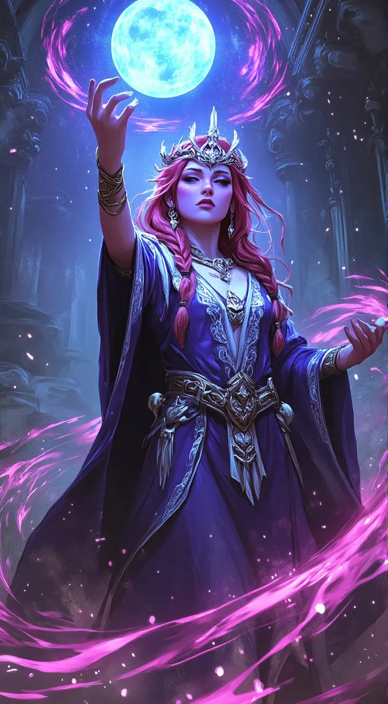 ai character: God of the would background