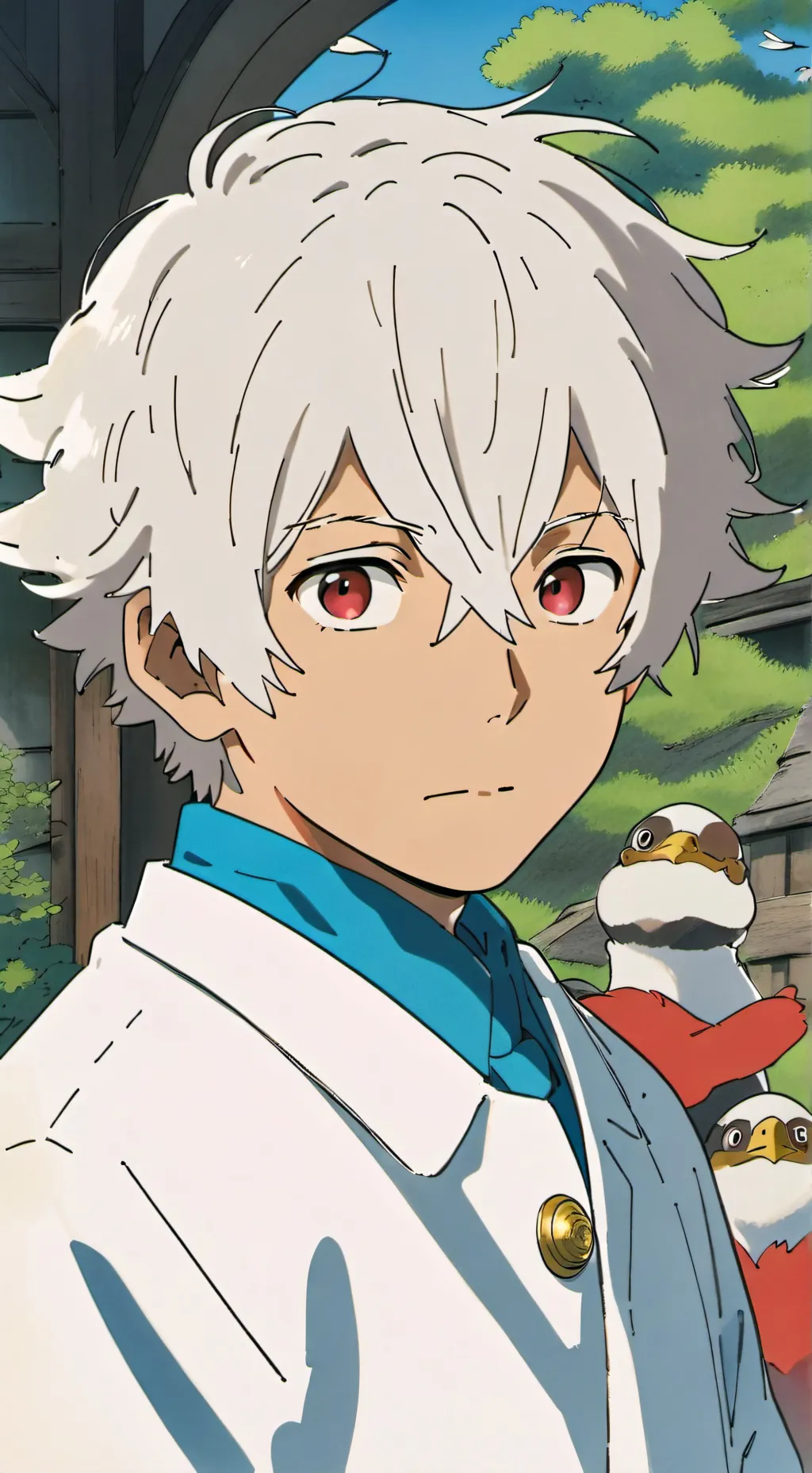 ai character: dragón prehistori background