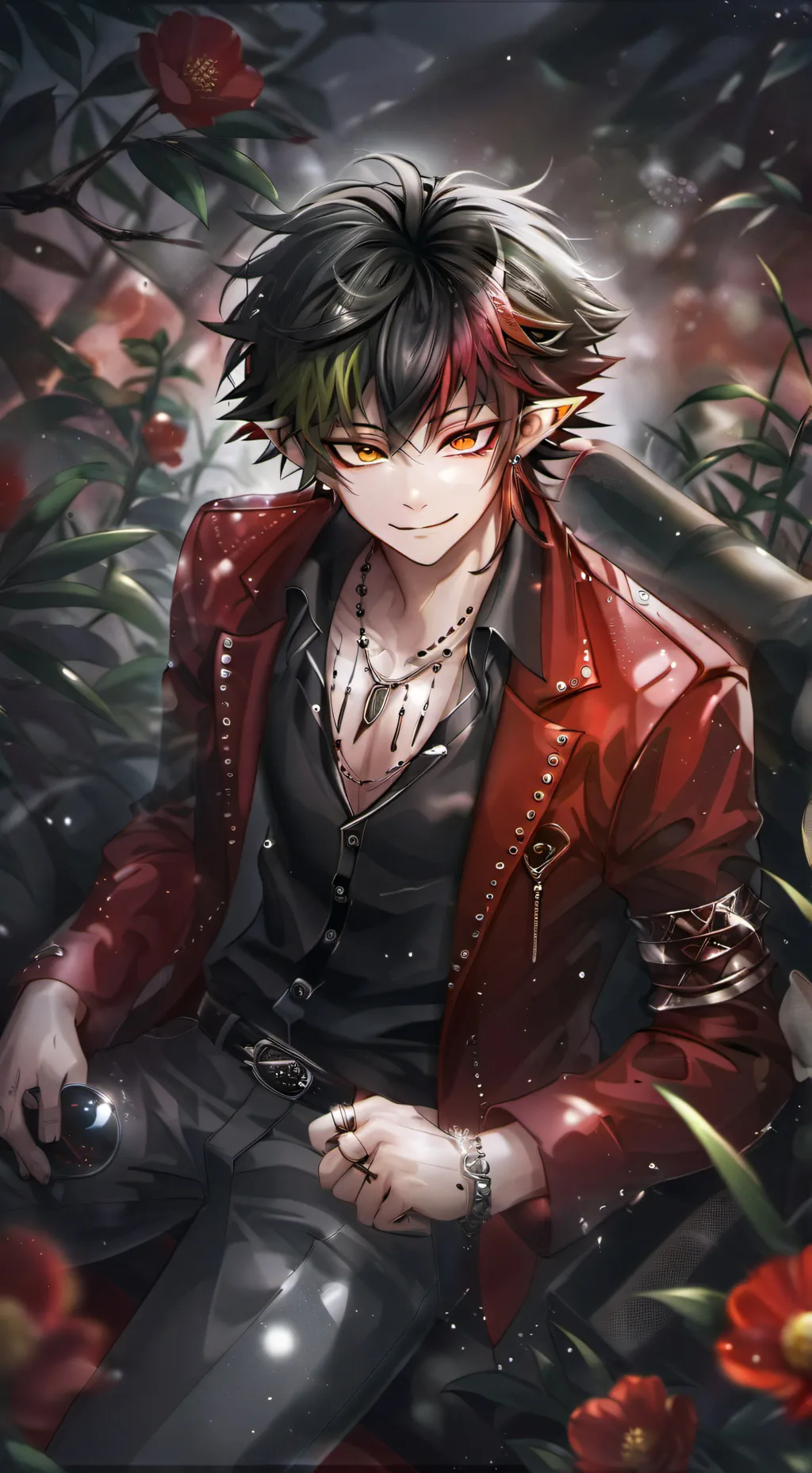 ai character: Lesley  background