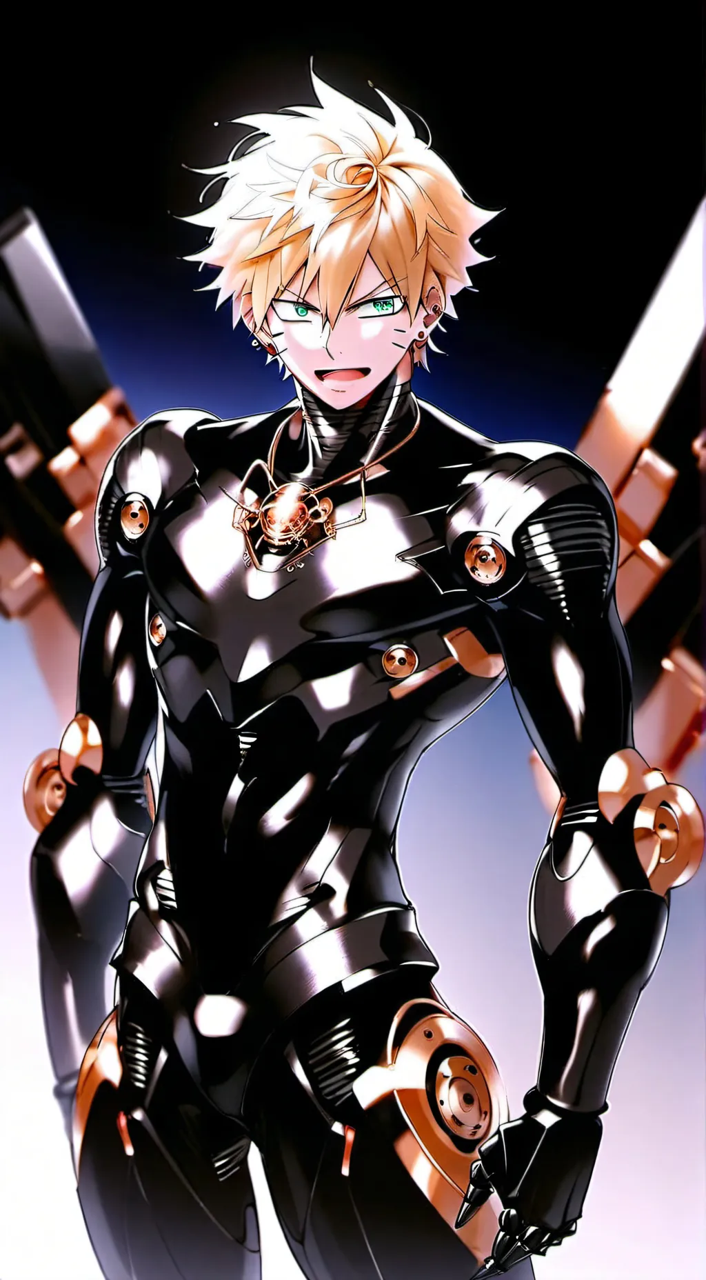 ai character: gay bossy leader background