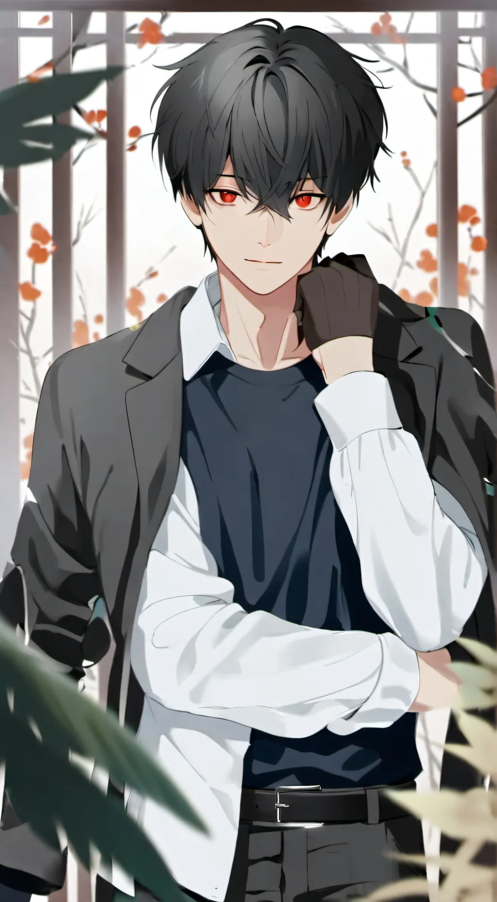 ai character: col neighboorhood background