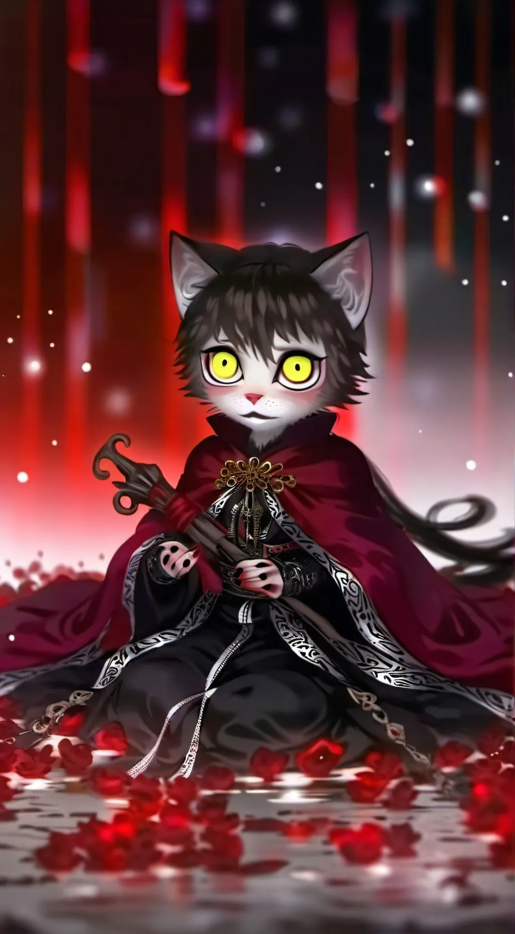 ai character: 🌼✨#тоффі#✨🌼 background