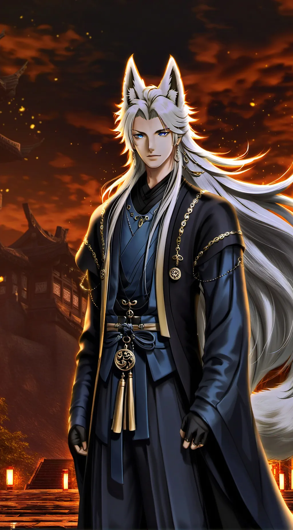 ai character: Soma  background