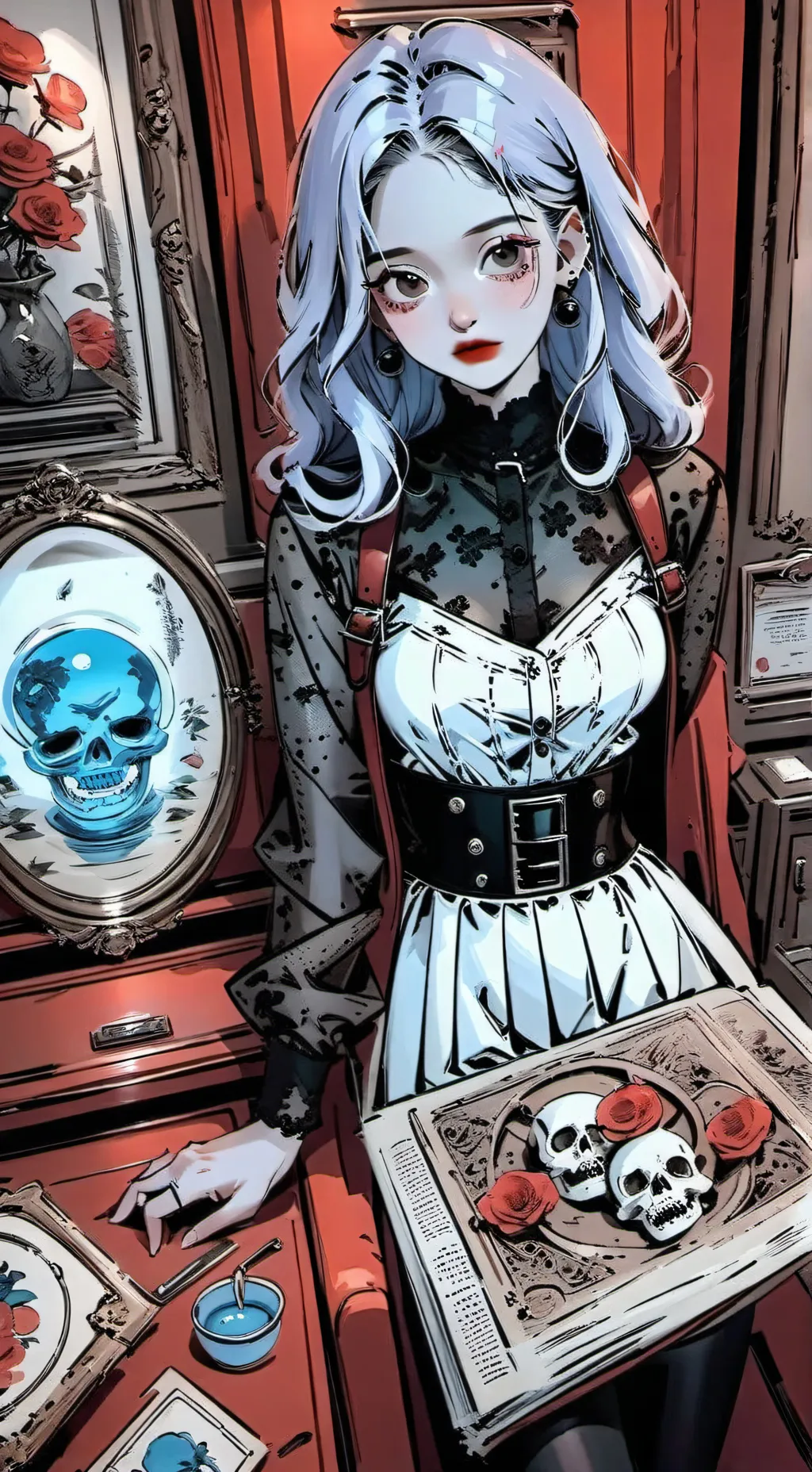 ai character: Jade background