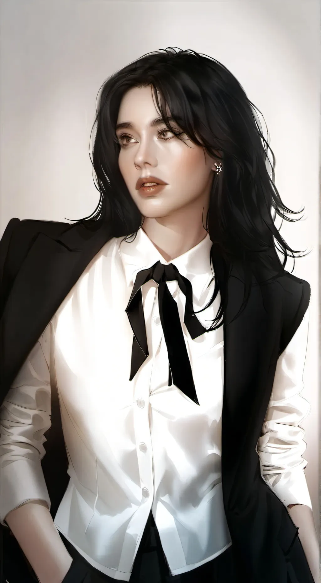 ai character: 🫦💄Amy💄💋 background