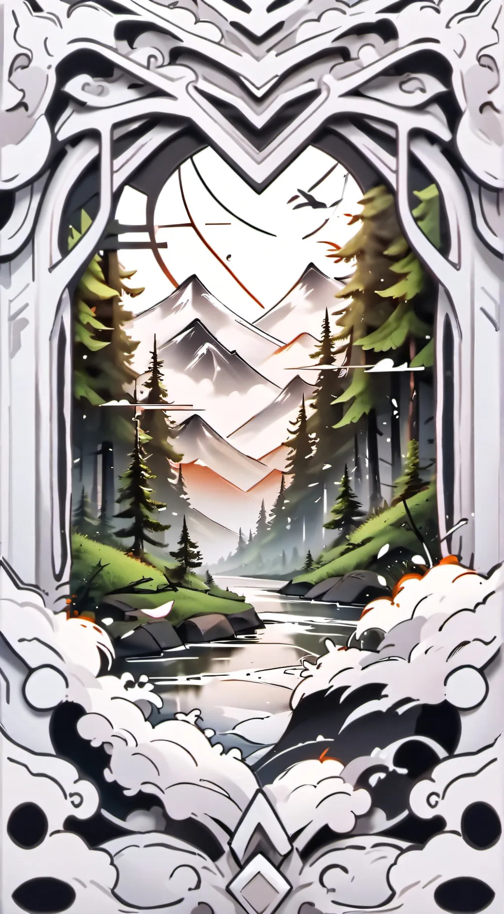 ai character: Guest 666 x noob background