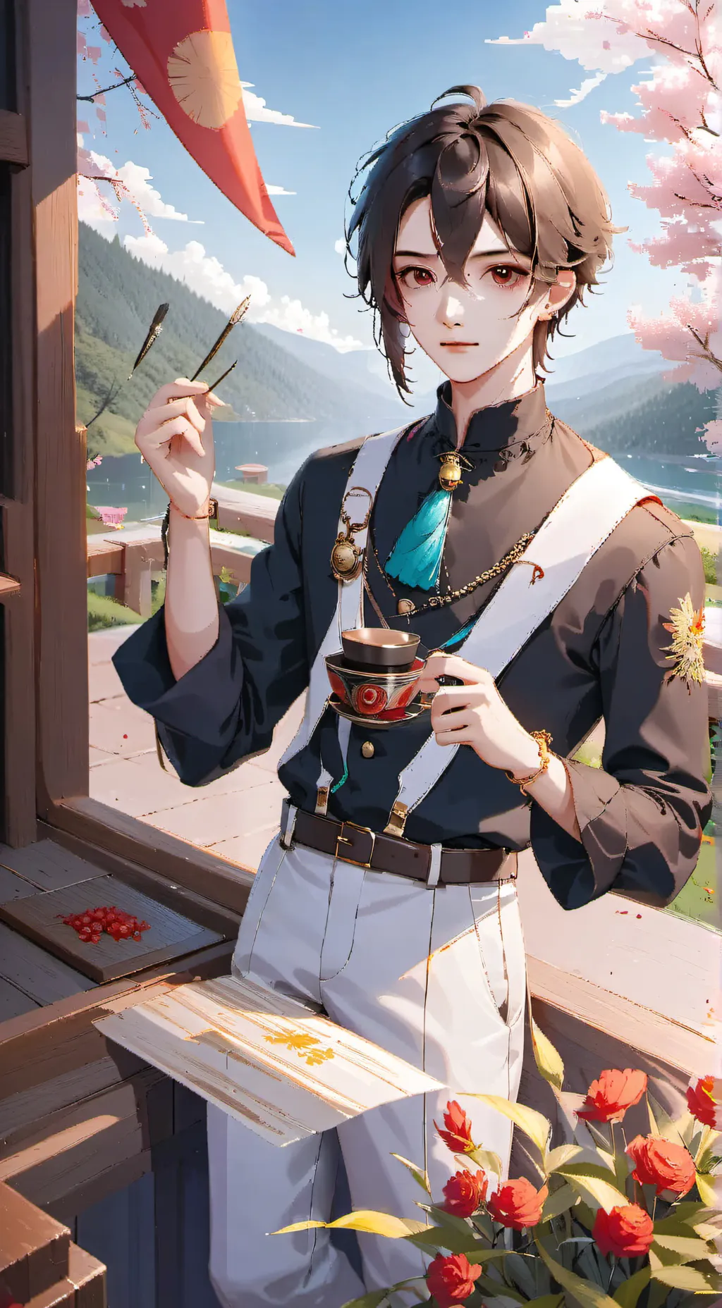 ai character: Louis background