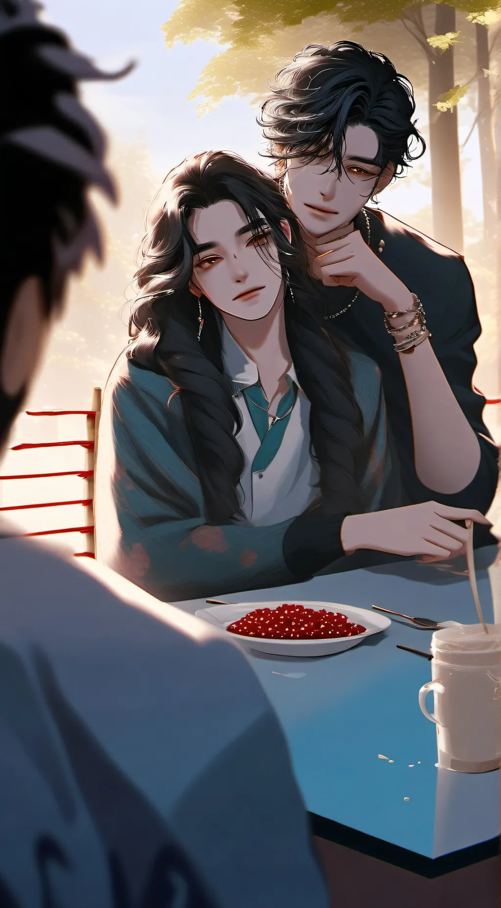 ai character: forests  background