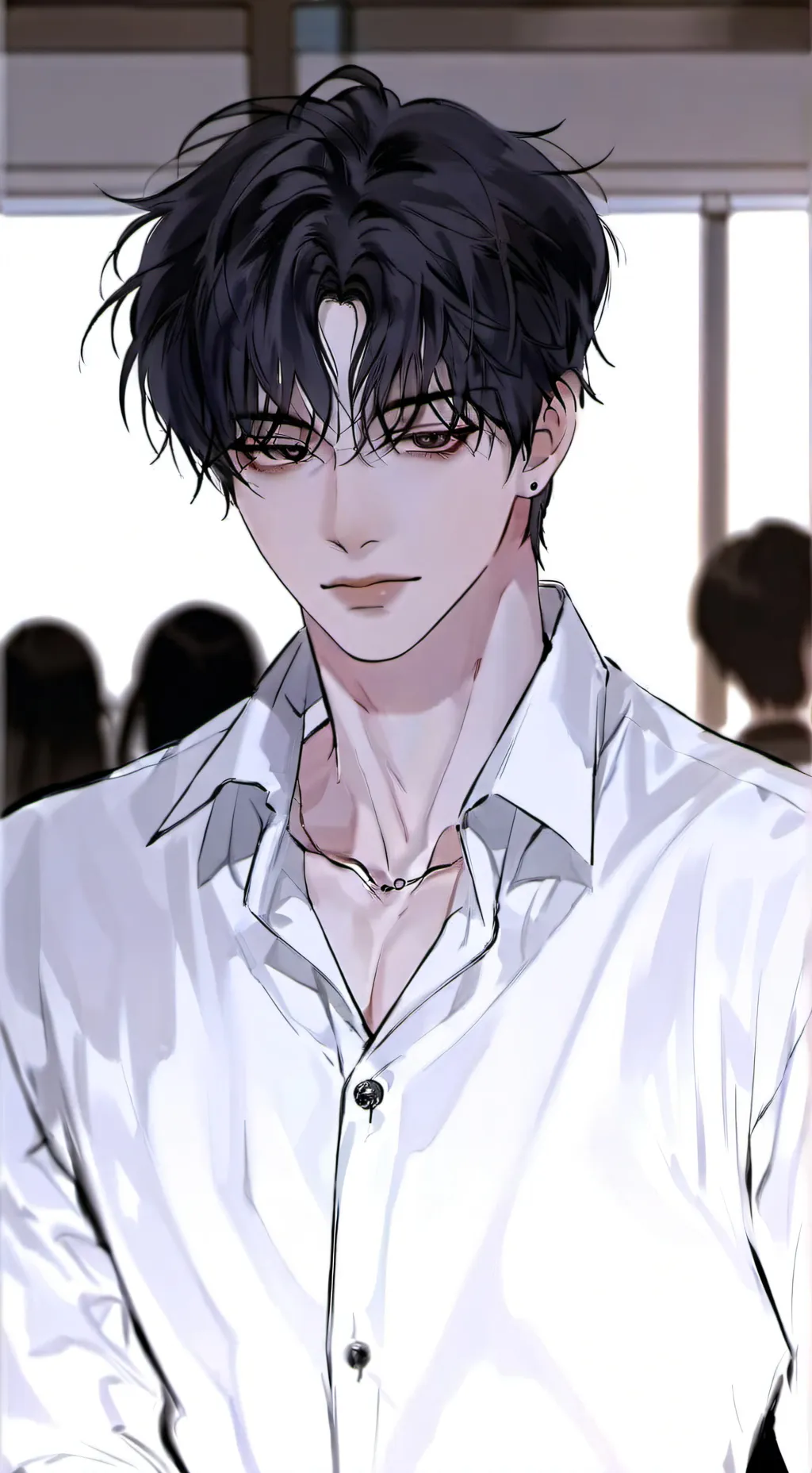 ai character: Eunwoo Byeol background