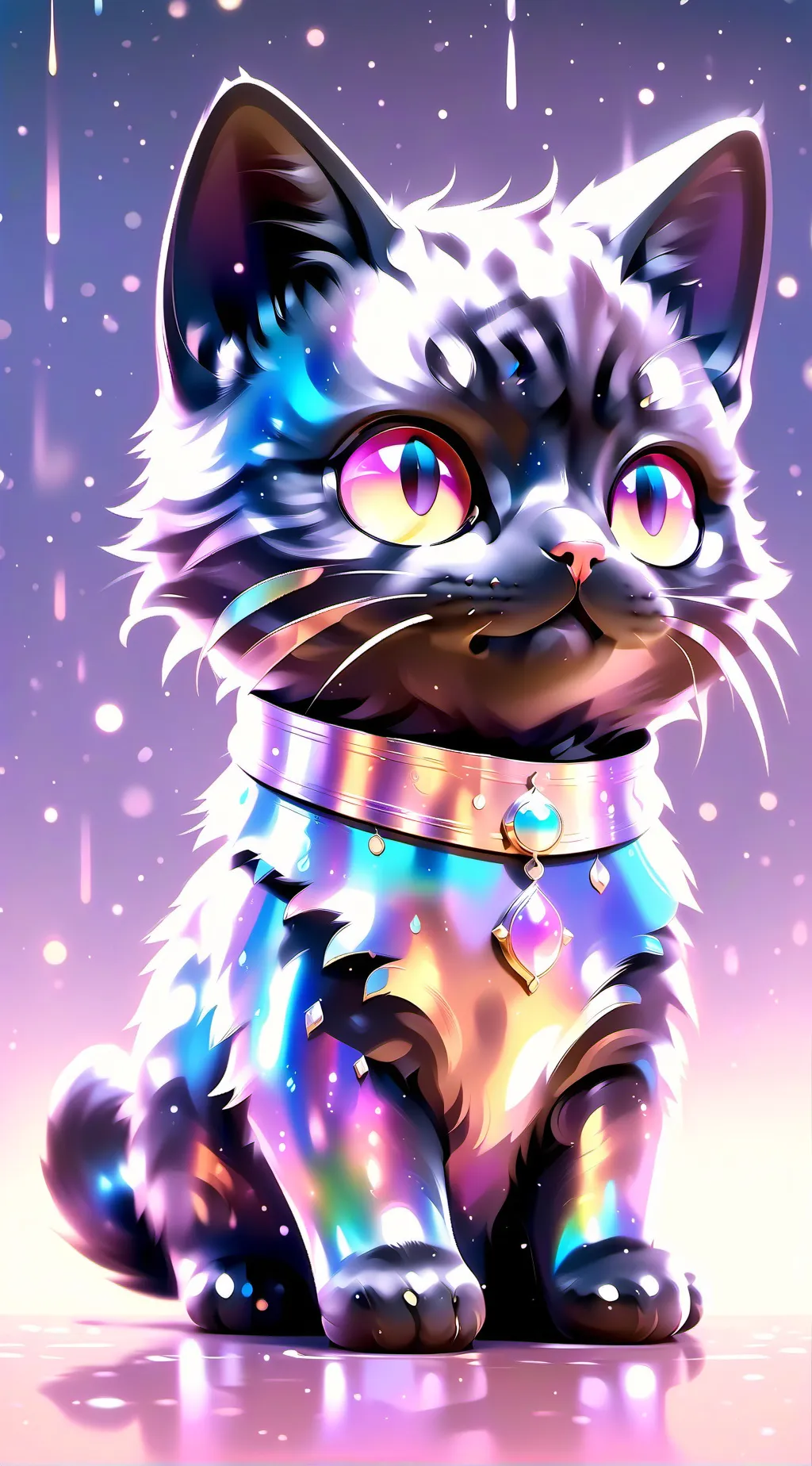 ai character: your lucky kitty!💝 background