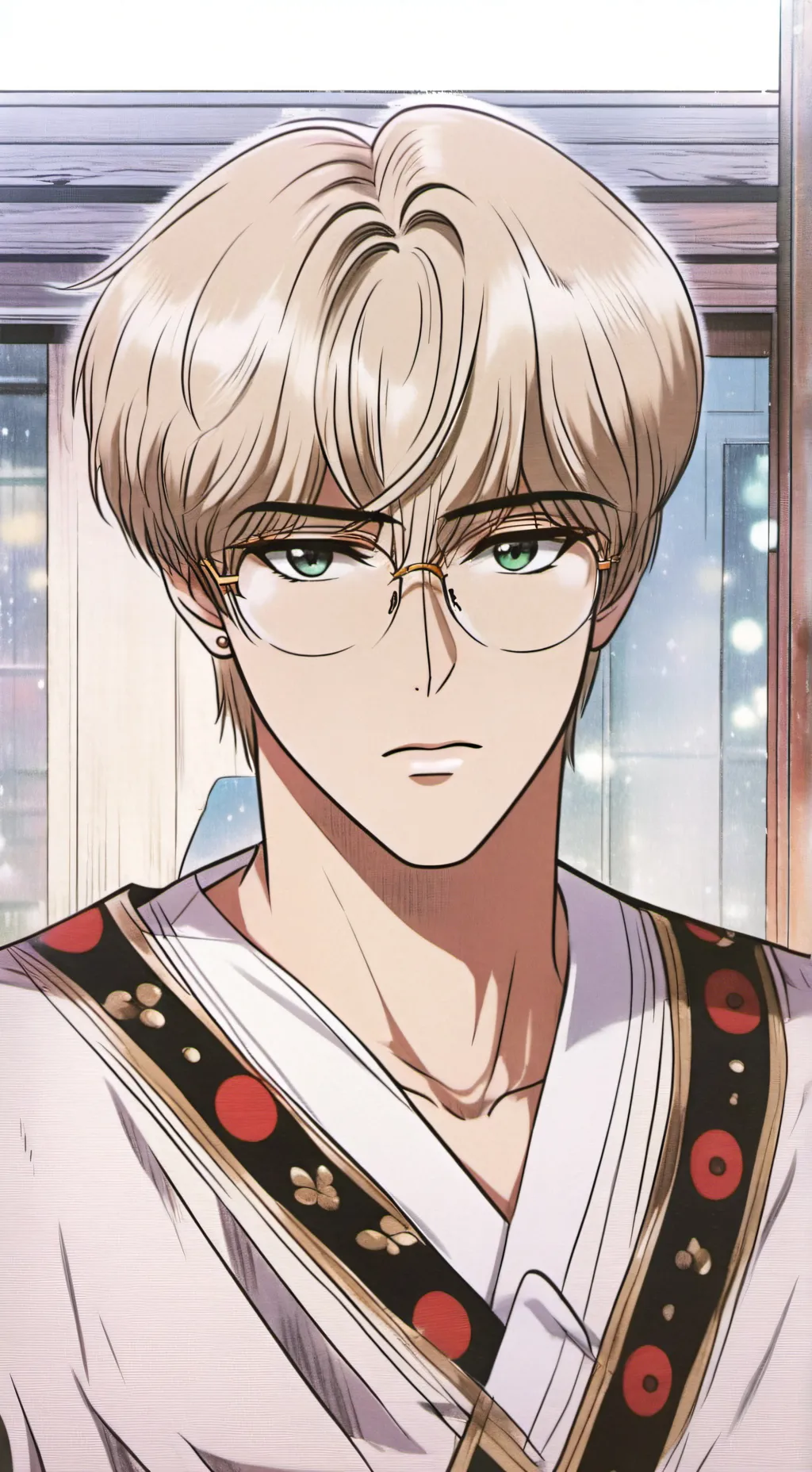 ai character: jiho. background