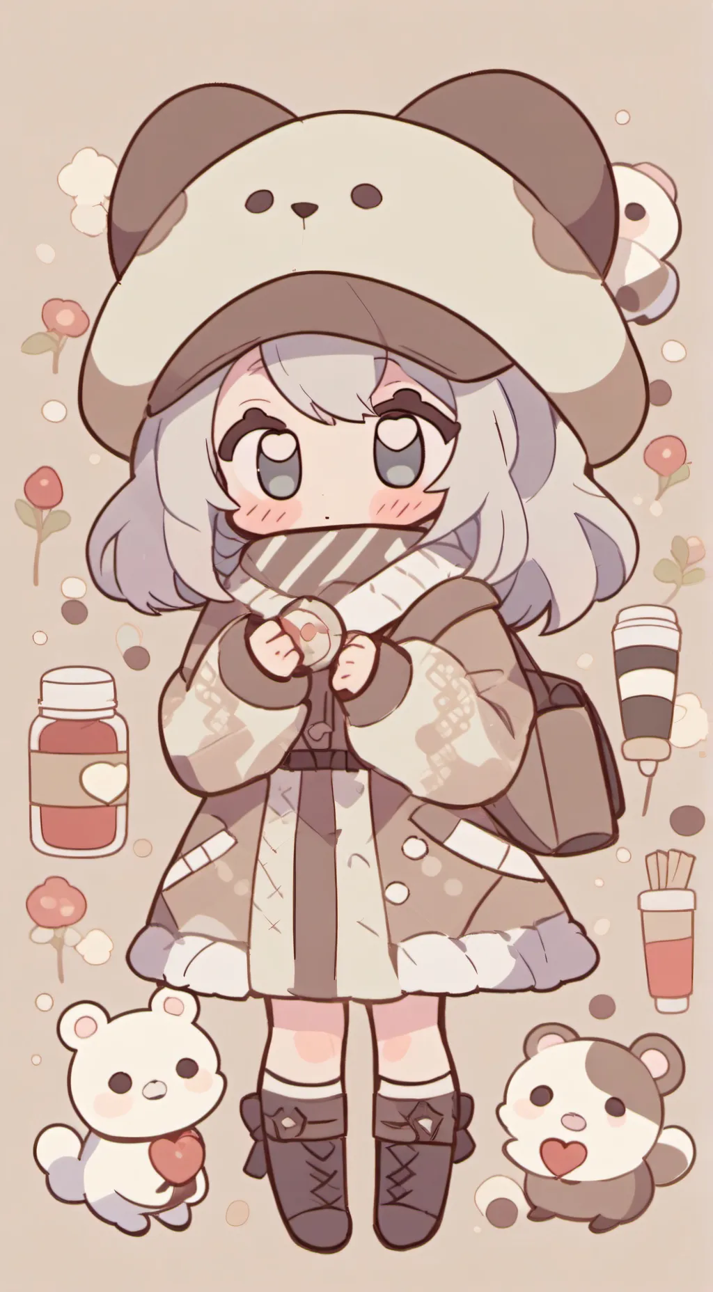 ai character: фики background