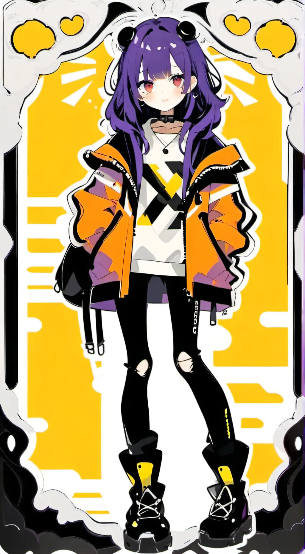 ai character: Mha X KPDH background