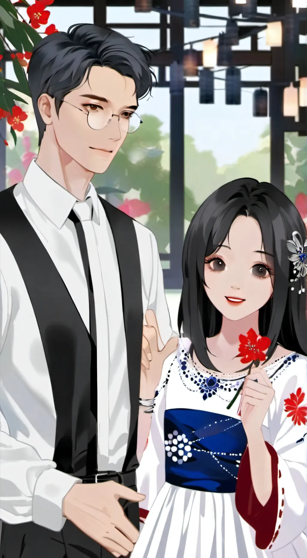 ai character: isjeku tateki &boy background