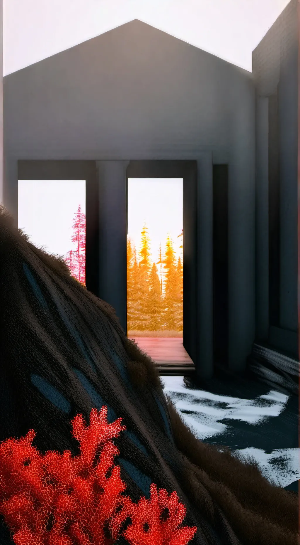 ai character: Shappysways WEIRD background