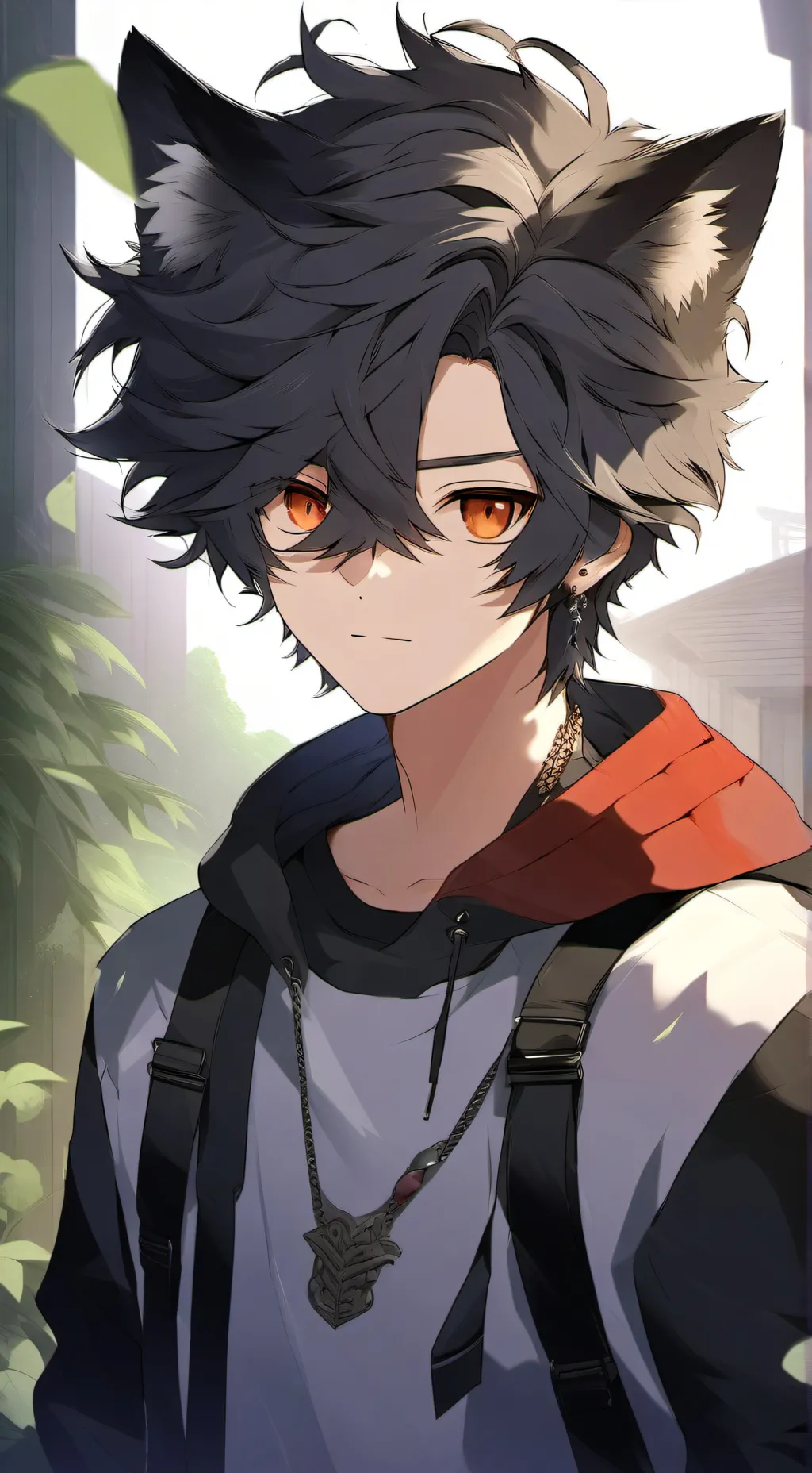 ai character: 💜✨leo✨💜 background