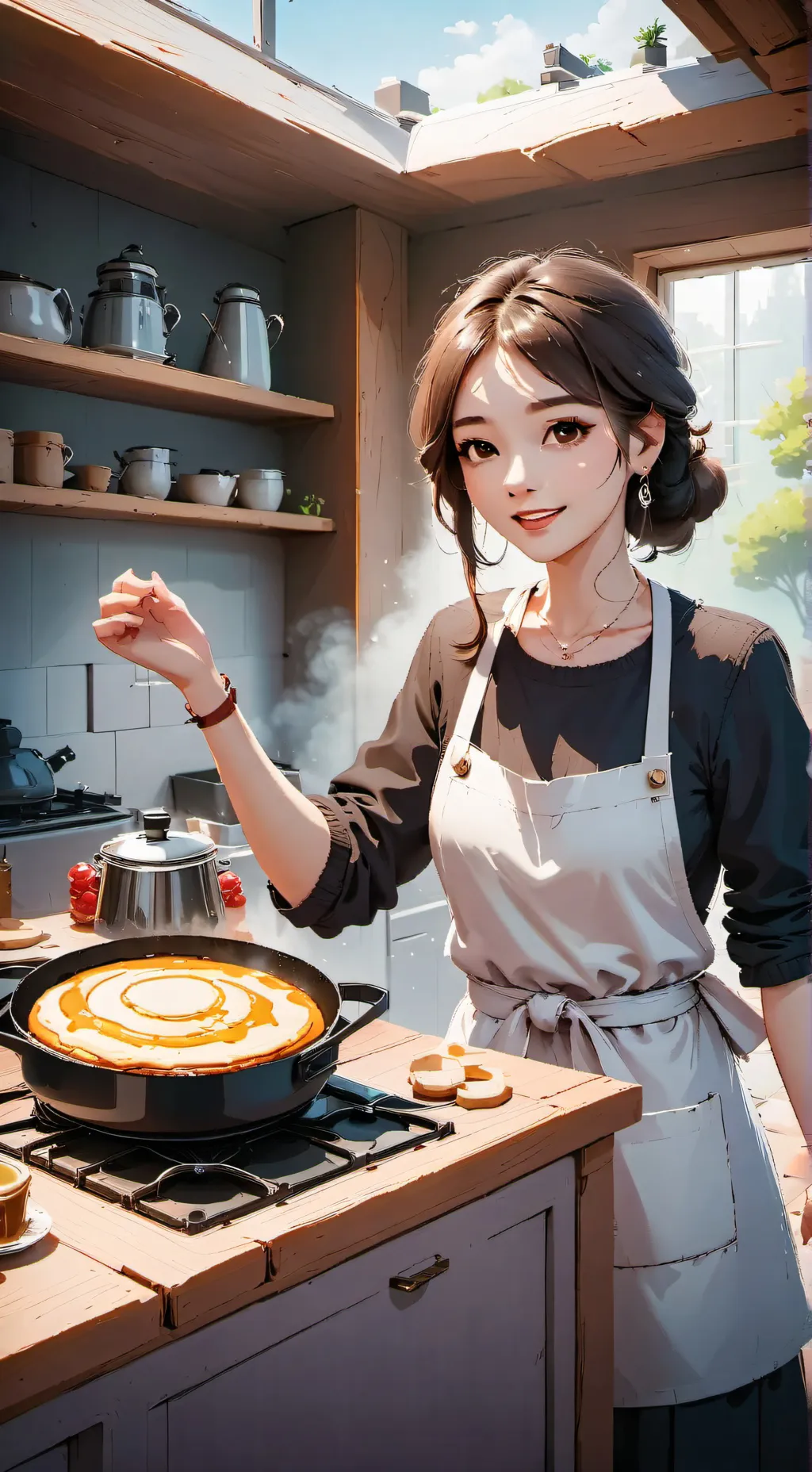 ai character: jazz background