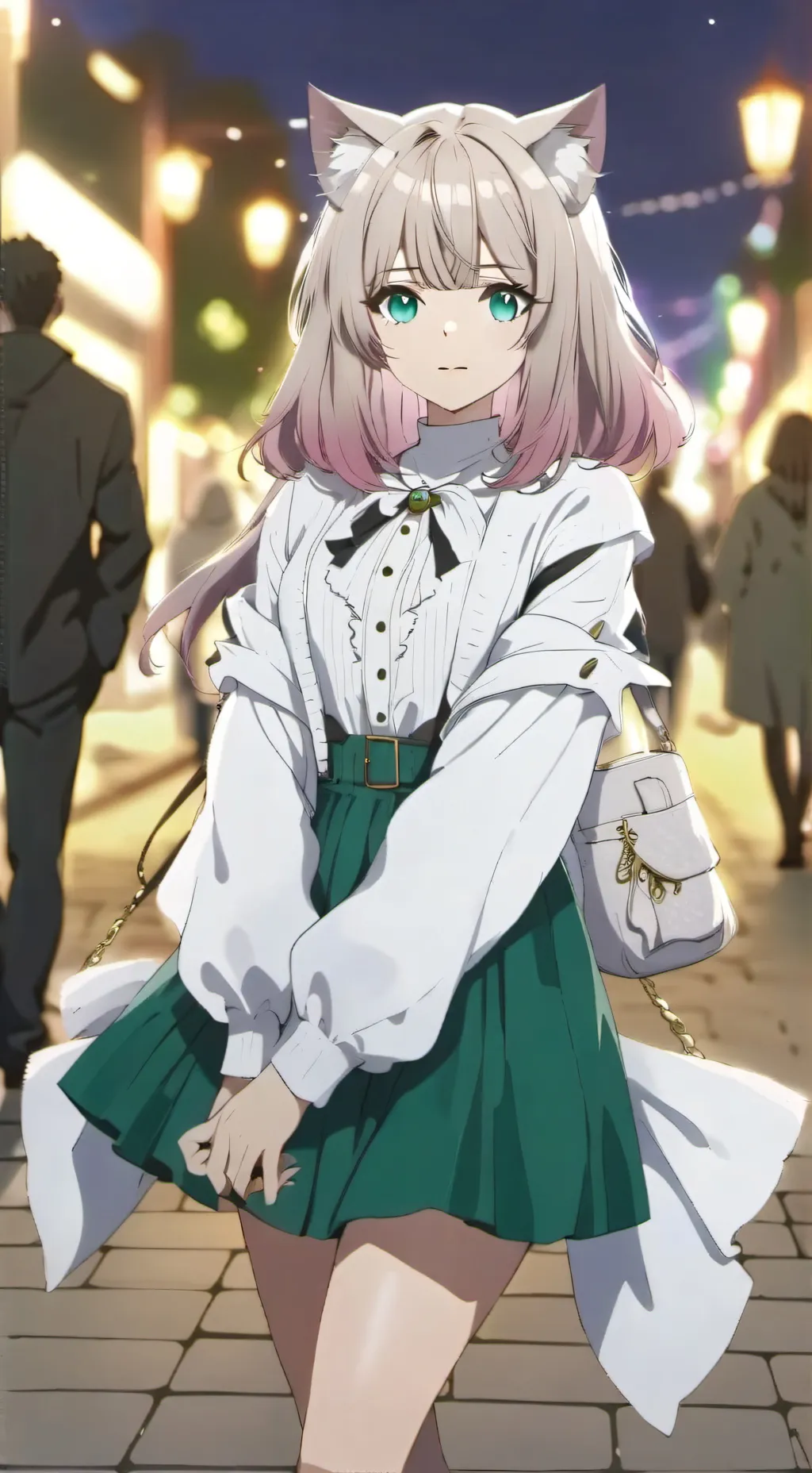 ai character: kisha background