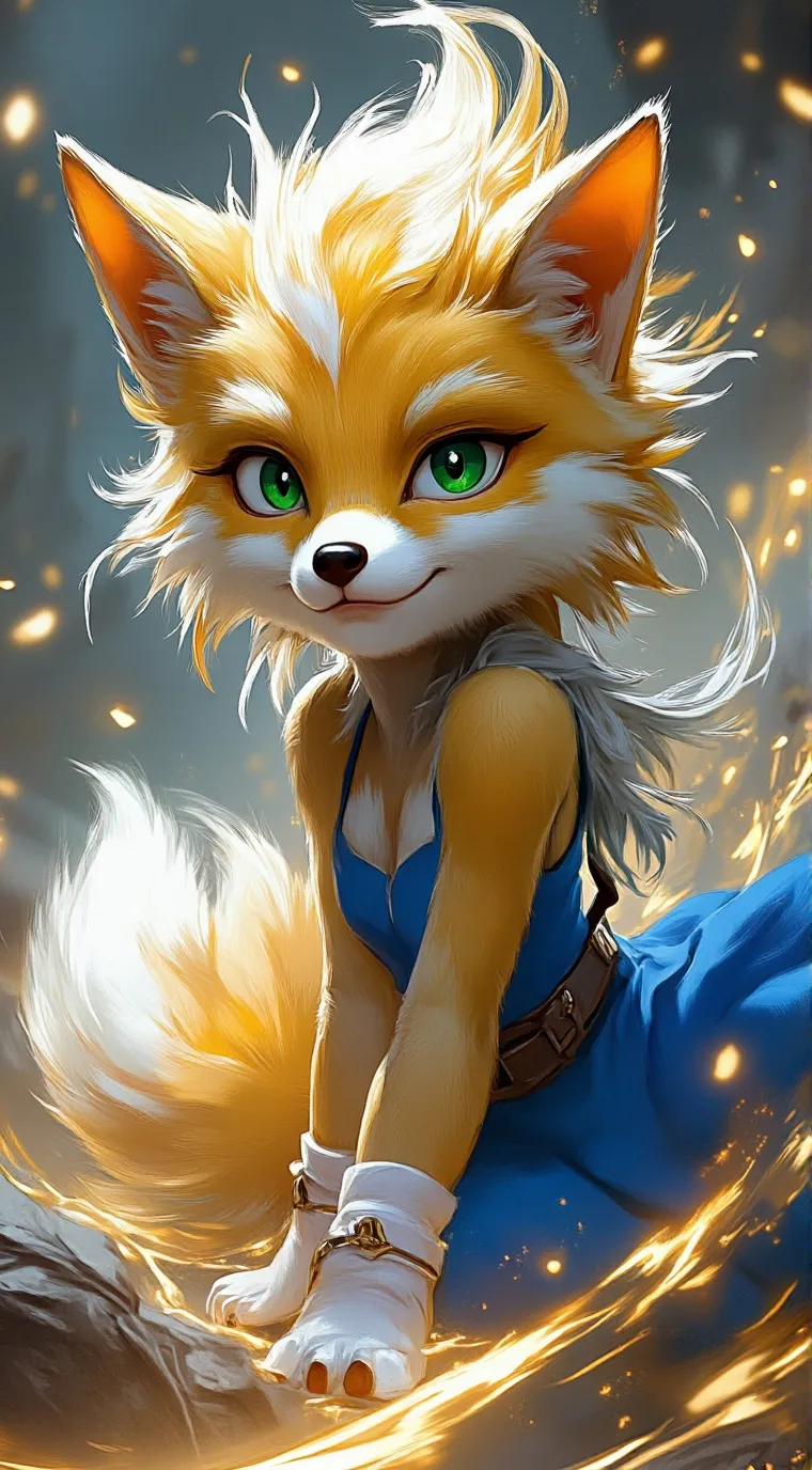 ai character: Nina the Fox background