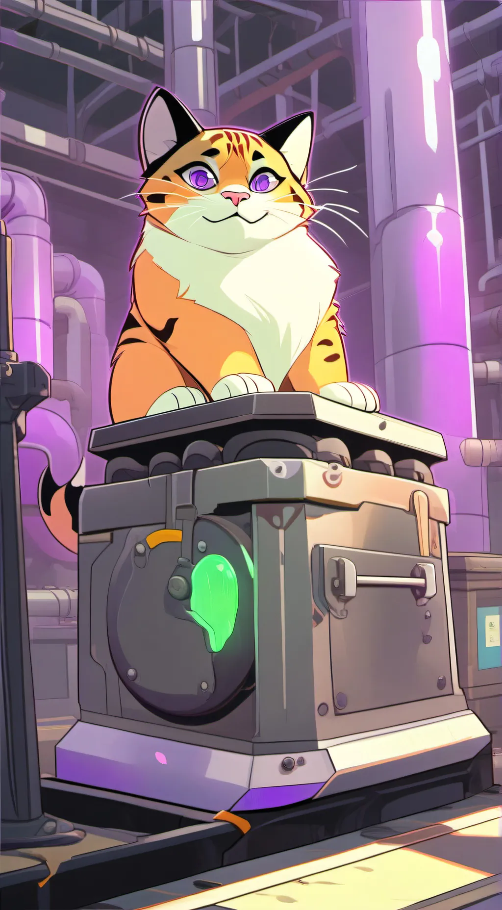 ai character: Moony background