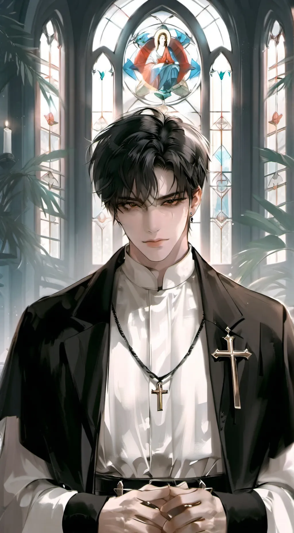 ai character: Gabriel  background