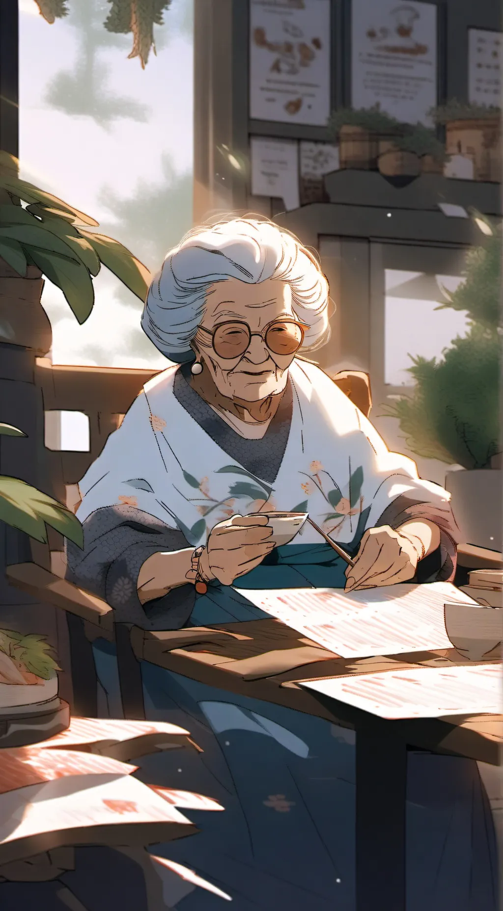 ai character: police hunt background