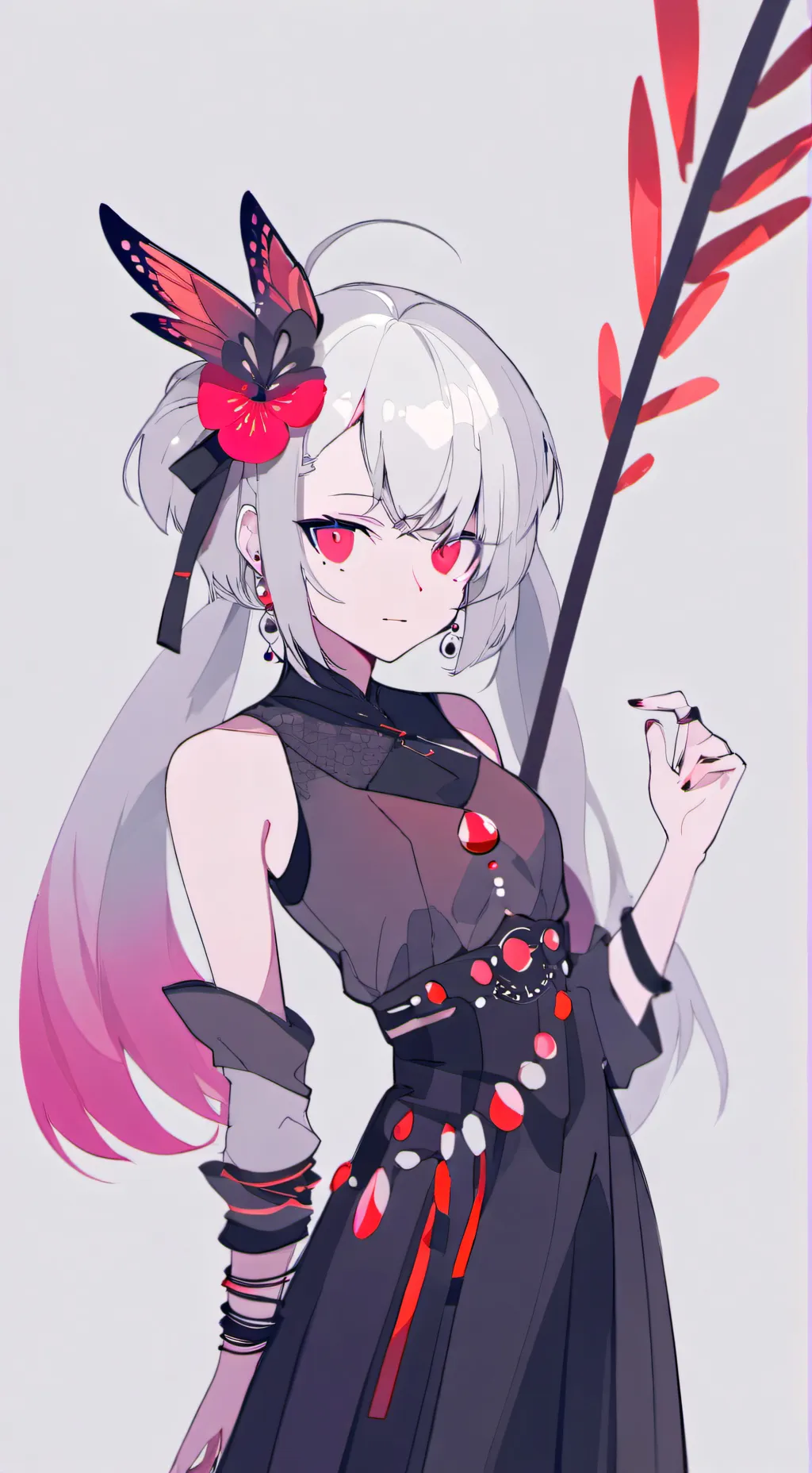 ai character: Luna background